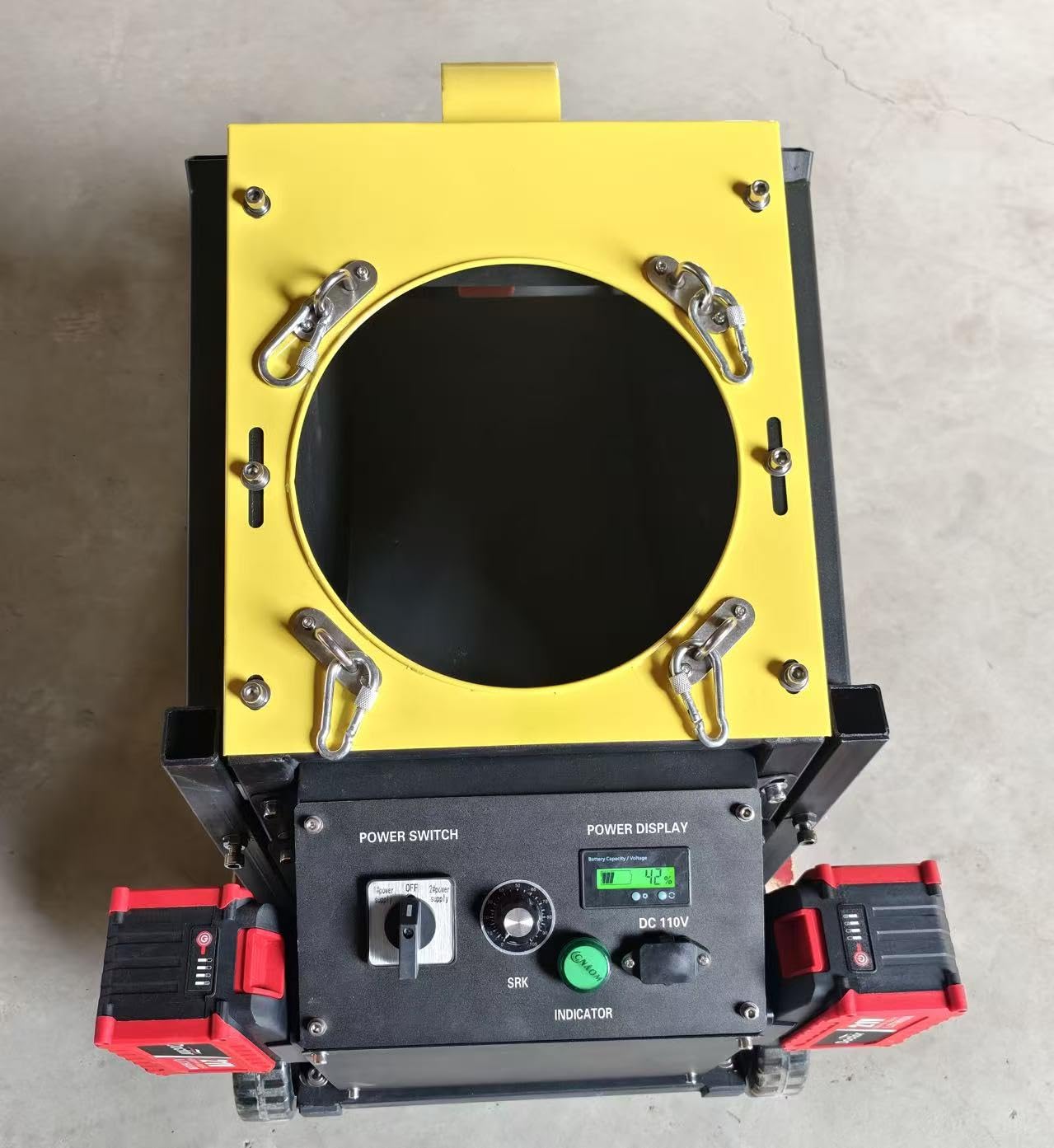 Automatic Basketball Shooting Machine, Dual-Power Rechargeable/Plug-in Shooting Trainer, 2-in-1 Electric Basketball Rebounder Machine customer photo 1