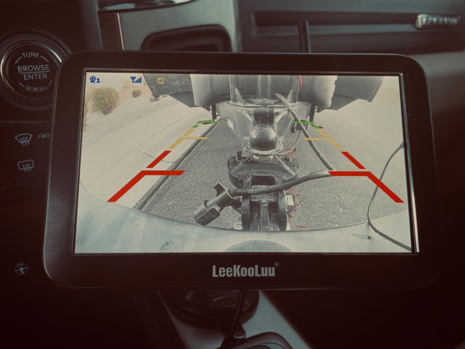 7-Inch Wireless Backup Camera for Truck - 2 Channel, DIY Grid Lines, HD 1080P, Night Vision, IP69K Waterproof, Backup Camera for Truck, Pickup, Trailer, Cars - Parking Safety & Towing Assistance customer photo 2