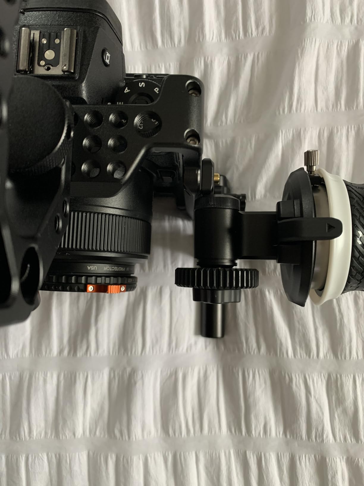SmallRig Follow Focus F50 with Stepless Dynamic Damping Lever Adjustment and A/B Stops, Including 15mm Rod & Rod Clamp, for DSLR, for Sony FE/FE C, for Canon customer photo 2