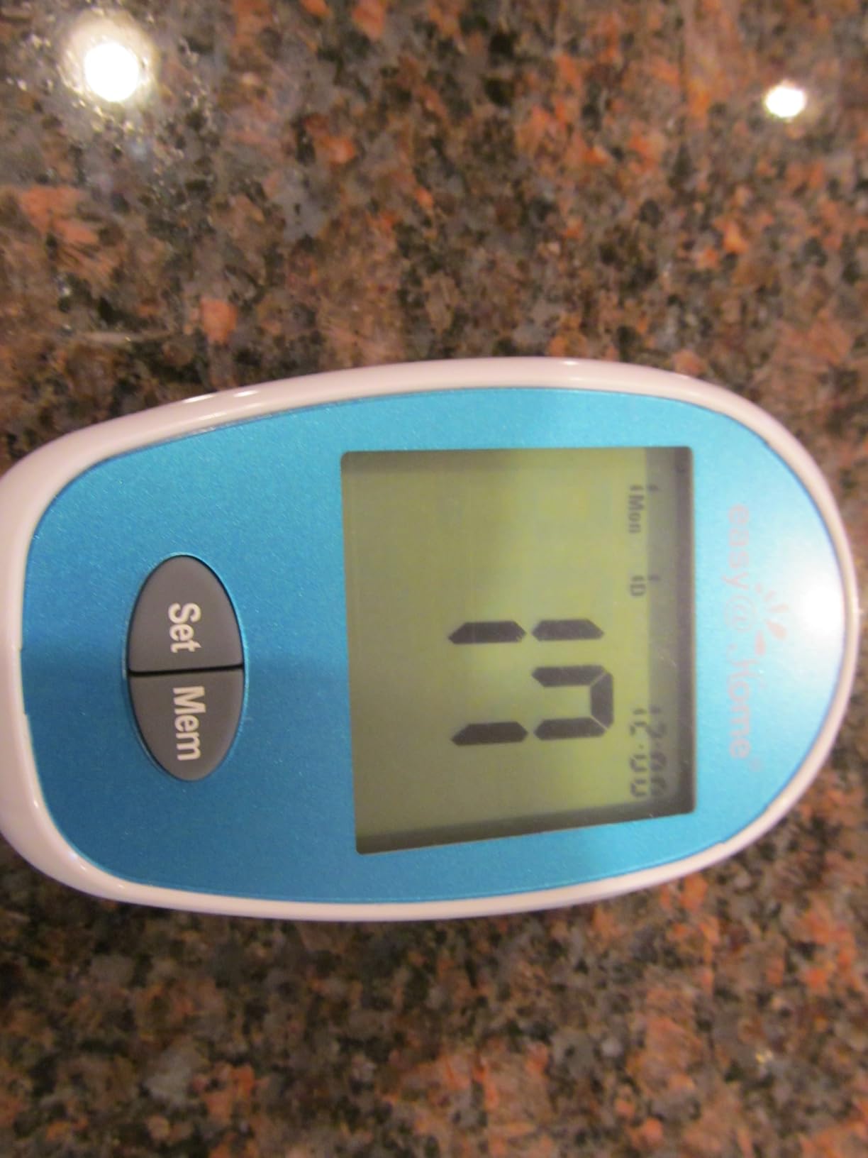 Easy@Home Wireless Glucose Monitor Kit - Blood Sugar Testing Kit with Free App GlucoseEase Includes 100 Glucometer Strips and 100 Blood Lancets customer photo 1