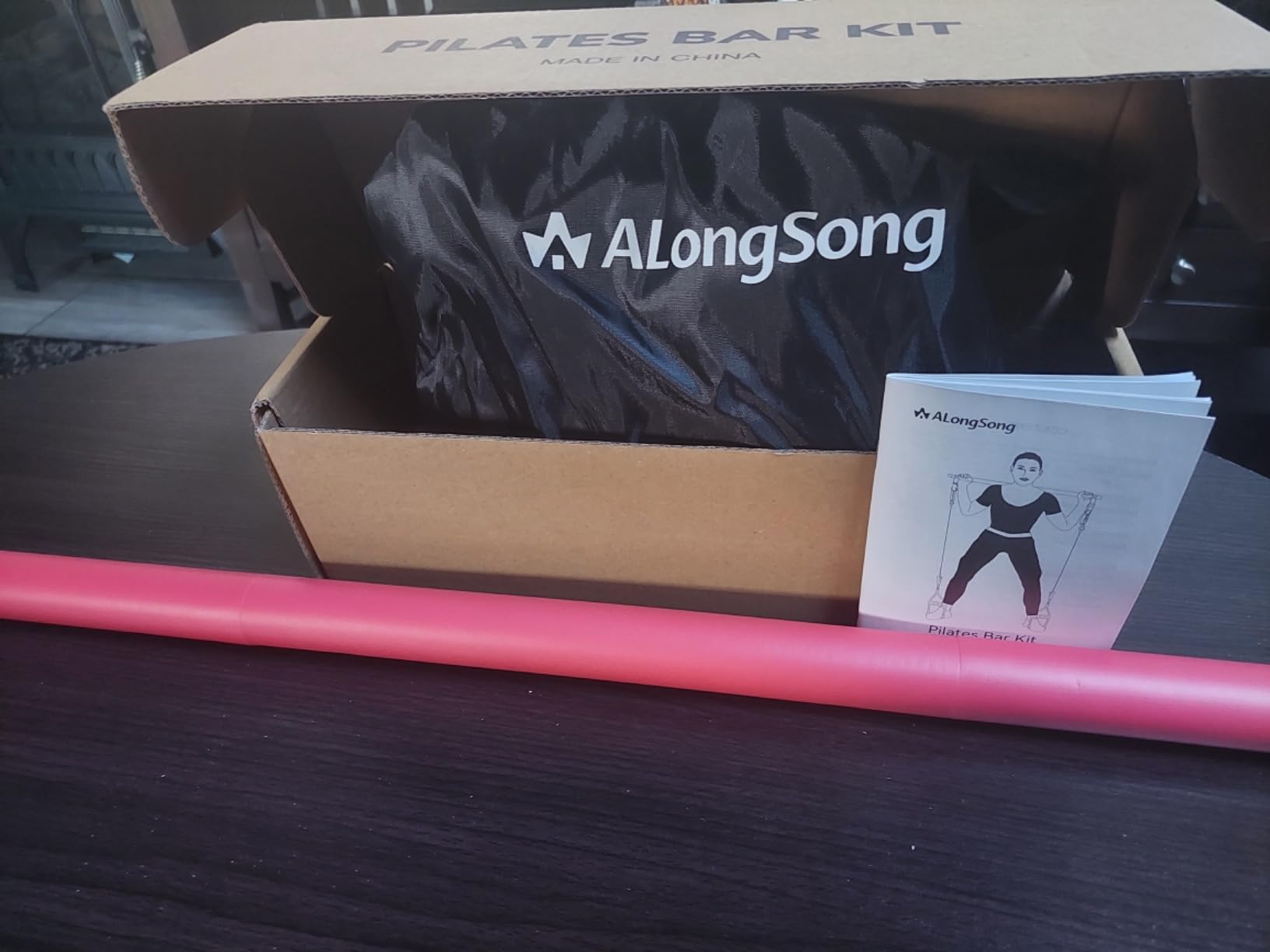 Upgraded Pilates Bar Kit with Resistance Bands Natural Latex for Women & Men, Heavy-Duty Stainless Steel Multifunctional Yoga Pilates Stick for Home Gym Exercise Fitness Equipment Full-Body Workouts customer photo 2