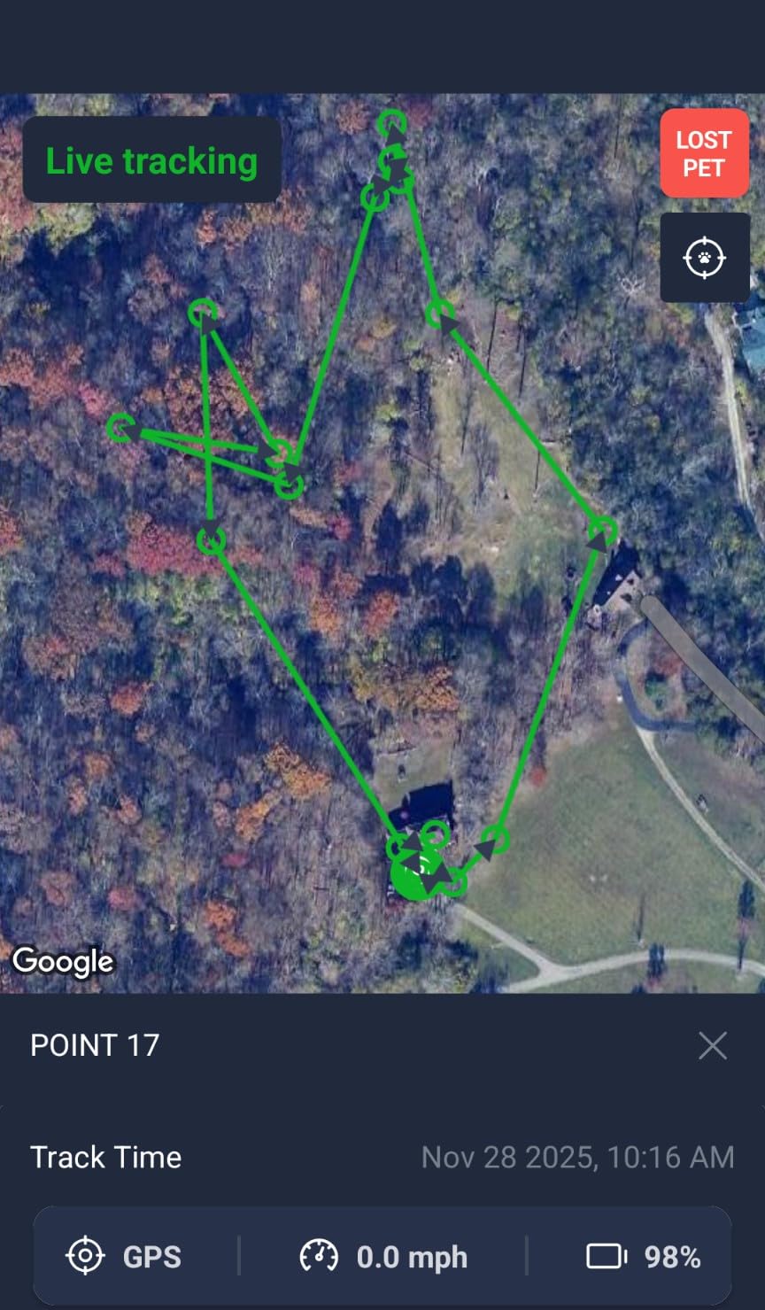 Dog GPS Tracker - Real-Time Location Tracking Device with App - Smart Alerts & Geo-Fence - Collar-Compatible, Waterproof - Long-Life Battery - 4G Built-in SIM - iOS & Android (Subscription Required) customer photo 1