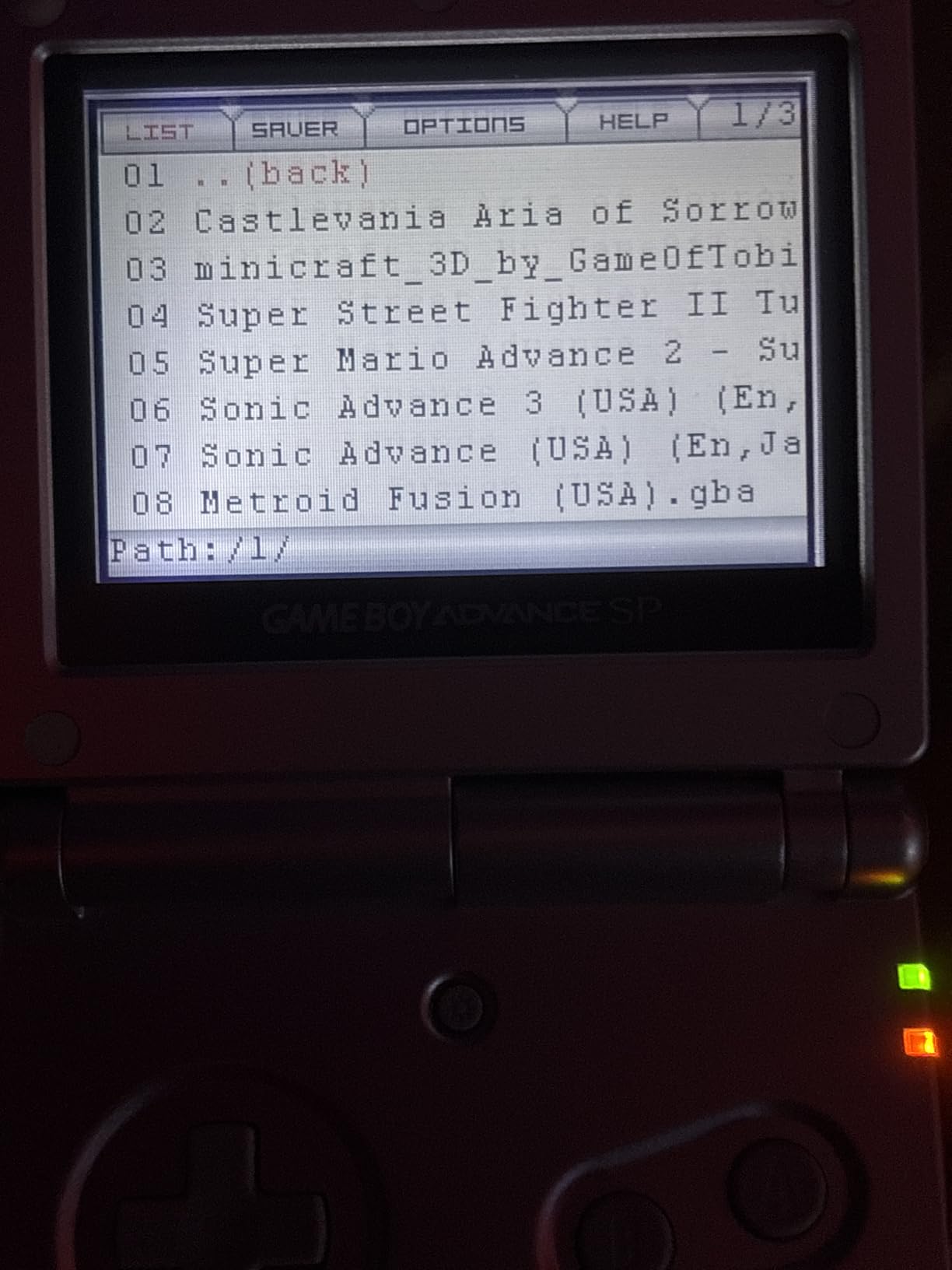 GBA SD Cartridge Flash Cart Game Cartridge Support TF Card for GBA/SP/GBM/IDS/NDS/NDSL for GameBoy Advanced, FAT Format, Maximum Capacity to 2Gb, New Version customer photo 1