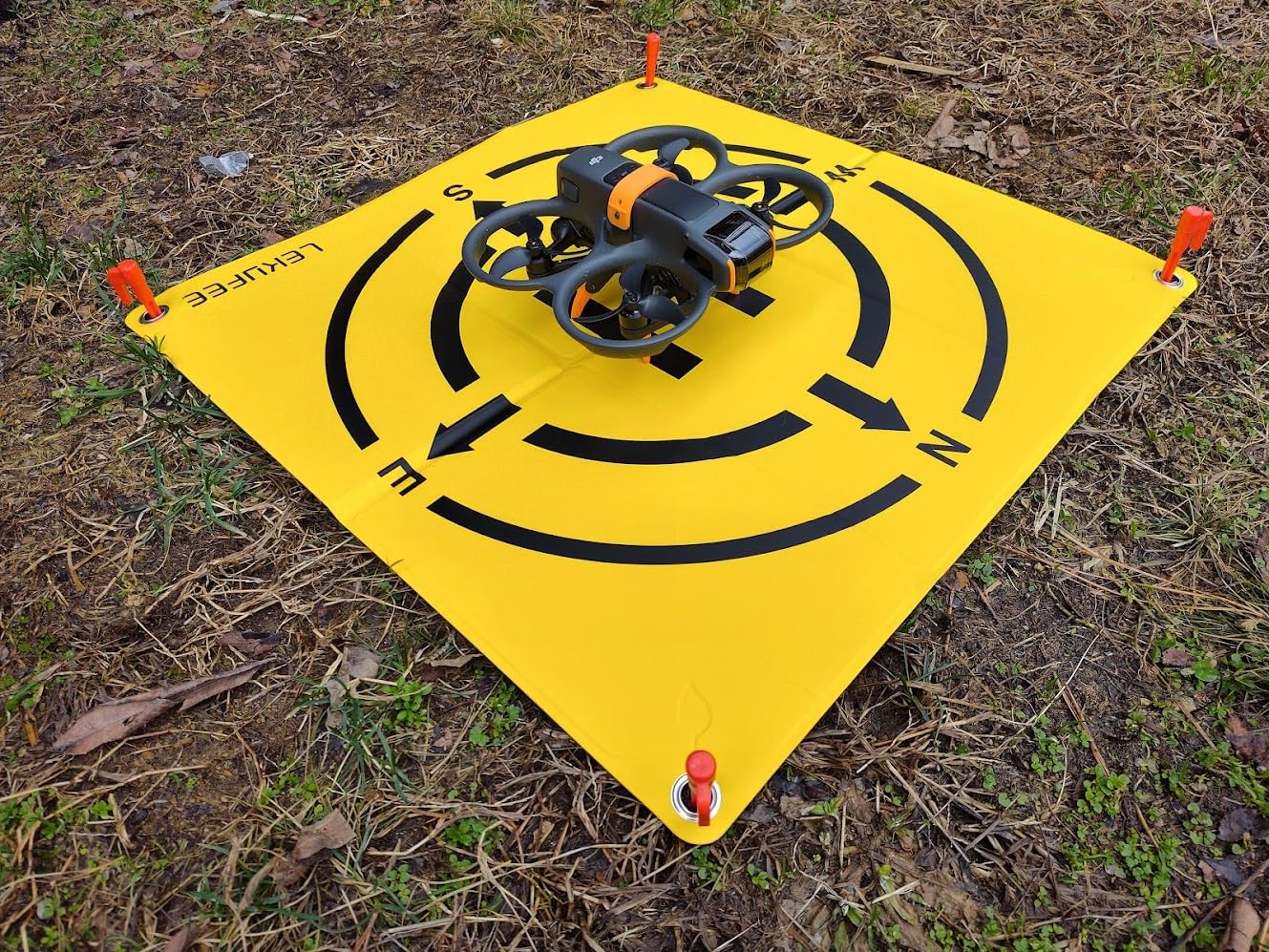 Lekufee Foldable Drone Landing Pad for DJI Mavic 4 Pro,Air 3S/3/2S/2,Flip,Neo,Avata 2,Mavic 3 Pro/3/Classic/Cine,Mini 4K,Mini 5 Pro,Mini 4 Pro/3/2/2SE,Avata,FPV Drone,Accessories customer photo 2