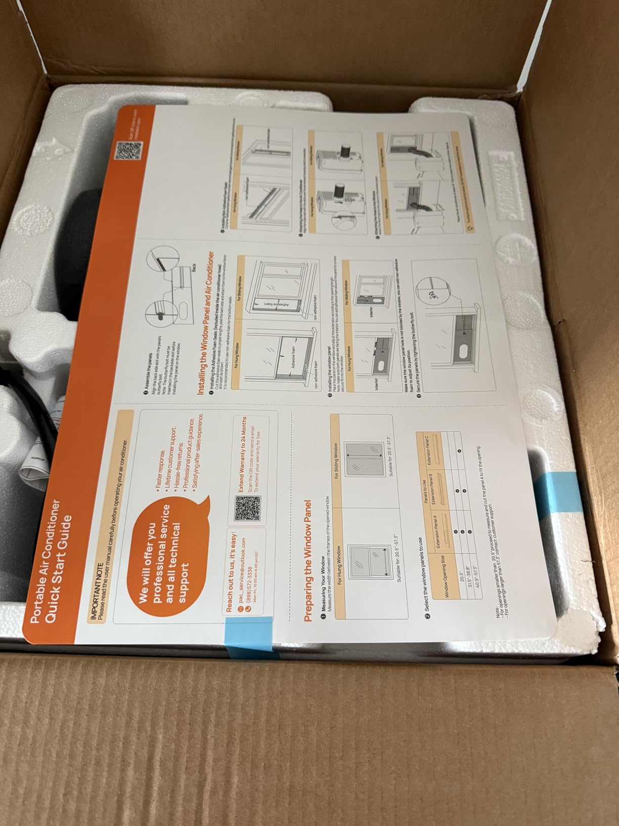 Inverter 16000BTU Portable Air Conditioners with Remote, Free Stand Cooling Portable AC Unit for Room up to 800 sq.ft, with Dehumidifier & Fan, Dual Hose, Quiet Sleep Mode(42dB), Windows Kit customer photo 2