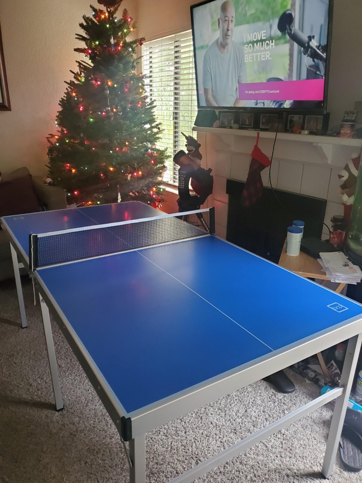 Best Choice Products 6x3ft Portable Ping Pong Table, Mid-Size Folding Indoor Outdoor Table Tennis w/ 2 Paddles, 4 Balls Included, Carrying Bag customer photo 2