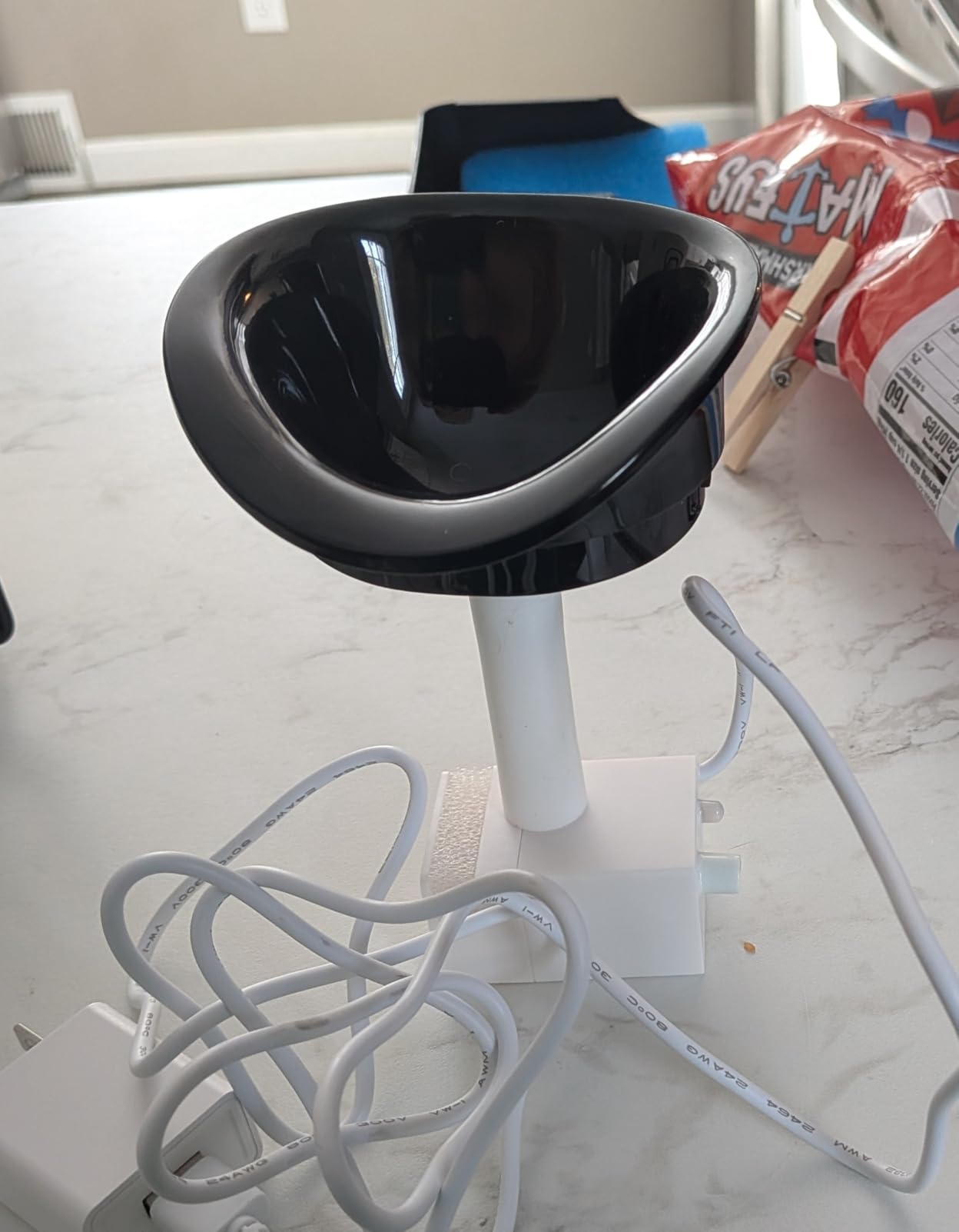 oneisall Dog Water Fountain for Large Dogs, 10L/2.6Gal Dog Fountain Water Bowl with Multi-Filtration & Deeper Drinking Aera, Large pet Water Fountain with Water Window & LED, Ultra-Quiet customer photo 2