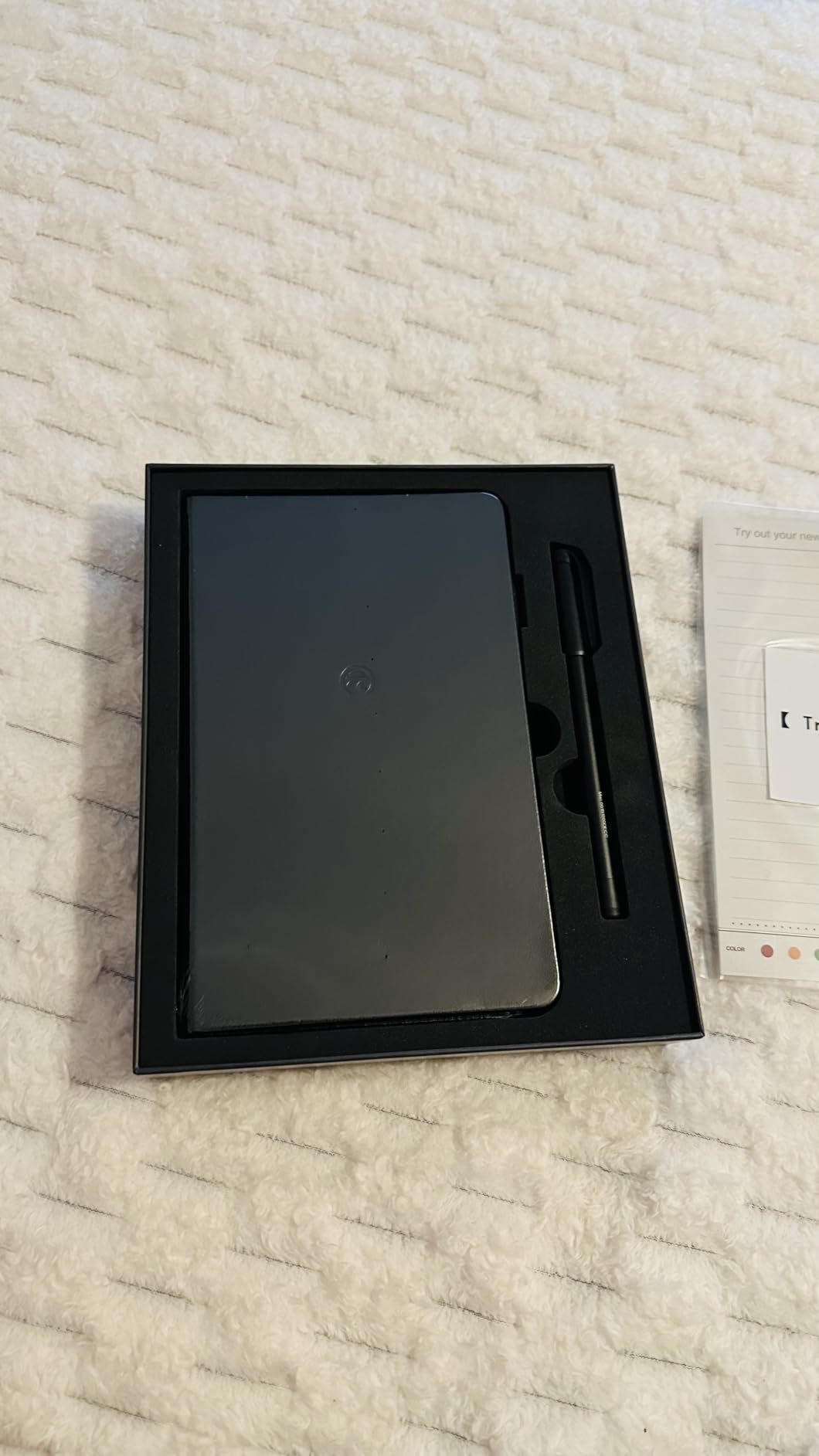 Smart Pen and Notebook - Smartpen Writing Set, Digital Smart pens for Note Taking, Real-time Sync for Digitizing, Storing, and Sharing Paper Notes, Compatible with ipad, iPhone and Android Smartphone customer photo 2