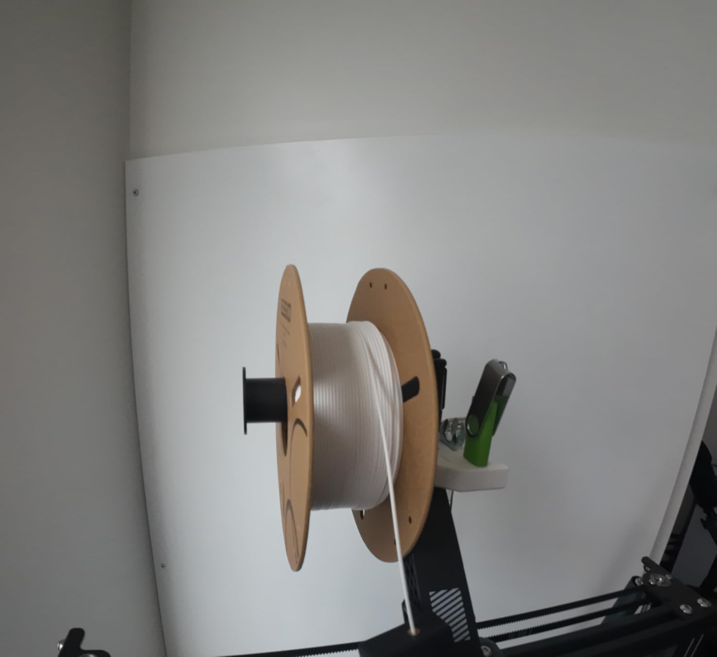 ELEGOO PC Filament 1.75mm Clear Black 1KG, Tough and Durable Professional 3D Printer Filament Dimensional Accuracy +/- 0.05mm 1KG Spool Heat Resistant 3D Printing Polycarbonate Material customer photo 2