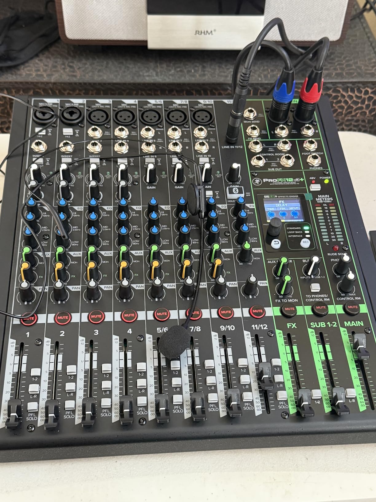 Mackie ProFX10 GO Battery-Powered 10-Channel Analog Audio Mixer with Bluetooth, USB-C Recording customer photo 2