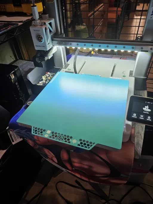 BIQU CryoGrip Pro Glacier Build Plate 235x235mm, for Adventurer 5M Pro/5X/Ender 3 V3 SE/3 V3/3 V2/3 S1 Pro/3 V2 Neo/3 Pro/Ender 5 Pro/Kobra 2 Pro/Neptune 3 Pro/4, Low Temperature Printing customer photo 2