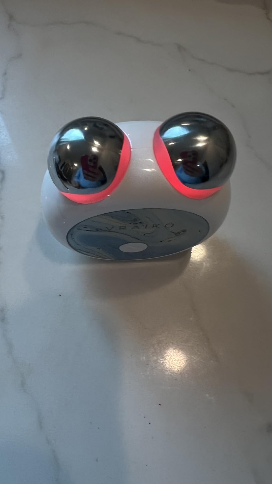 VRAIKO MiniCub Microcurrent Facial Device for Beginners, Jawline Sculpting & Toning Tool with Gentle Waves for Face Lifting Contouring and Double Chin, Mini True Beauty Glow Home Skin Care customer photo 2