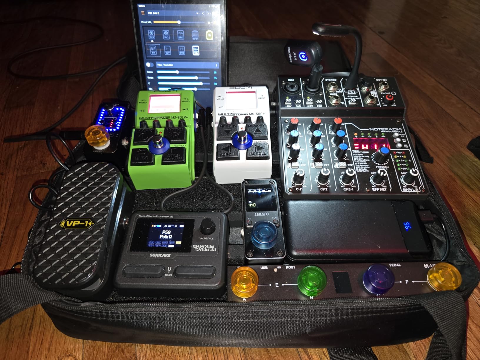 Zoom MS-90LP+ MultiStomp Looper Pedal with 90-Minute Loops, 13-Hour Recording, High-Fidelity 32-Bit Float Audio, Backlit LCD, Rhythm Patterns, and MIDI, for Guitarists, Bassists, & Keyboardists customer photo 1