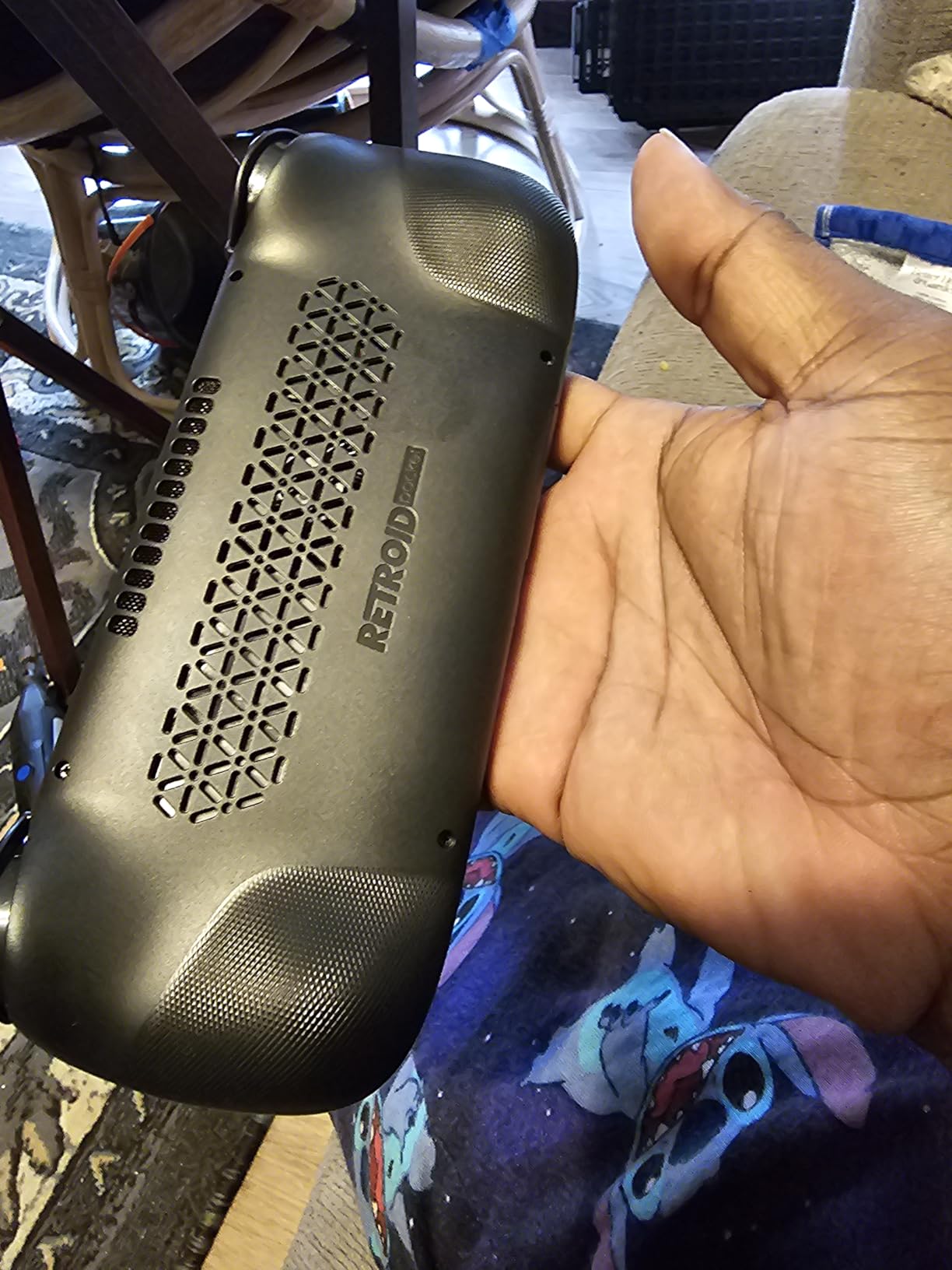 Retroid Pocket 5 Retro Handheld Game Console, 8+128G, 5.5-inch Touchscreen 1080p Portable Android Gaming Handheld with Adreno 650 GPU & WiFi 6/BT5.1, Snapdragon 865 Processor, Android 13 (Black) customer photo 2