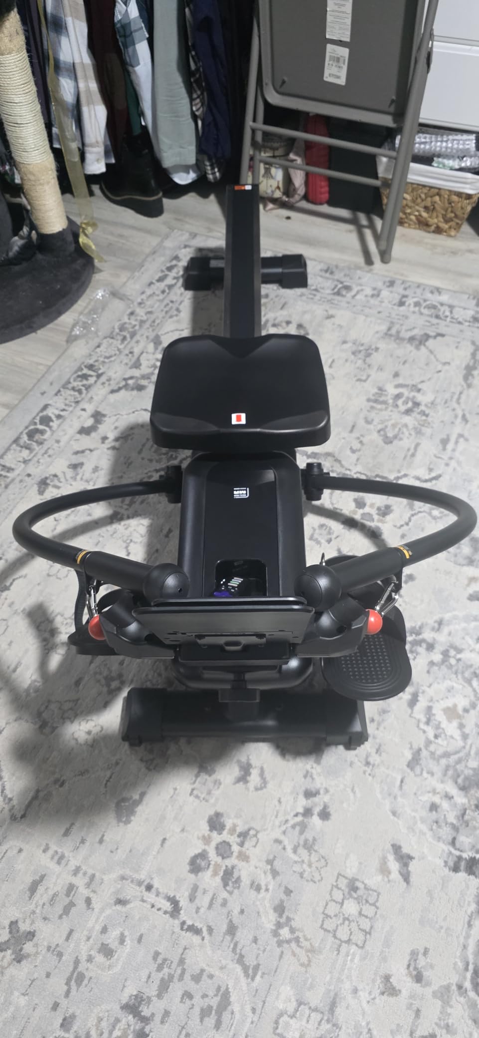 MERACH Sculls Rowing Machines for Home, Magnetic Rowing Machine with 16-Level, Simulate Real Row, Ultra-Quiet Rower, MERACH App and 1000+ Champion Coaching Course & Games customer photo 1