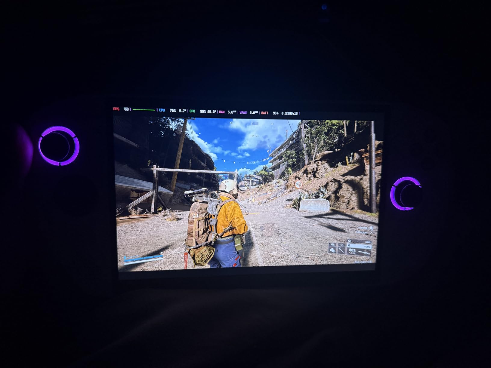 Lenovo Legion Go S - 8 inch PureSight IPS Display 120Hz, AMD Ryzen Z2 Go, 16GB Memory, 512GB Storage customer photo 1