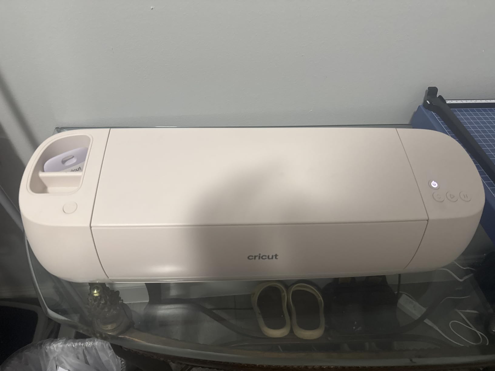 Cricut Explore 4 - Smart Cutting Machine (Seashell) | Engagement Bundle - Includes Smart Vinyl, Cardstock, Transfer Tape, Iron On HTV, Mat, Pens, Tool Kit, & 30 Images in Design Space App customer photo 1