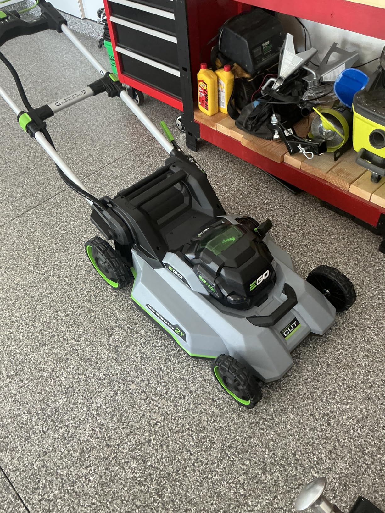 EGO Electric Pressure Washer, 2100 PSI Power Washer, Includes 56V 6.0Ah Battery and Charger - HPW2105 customer photo 2