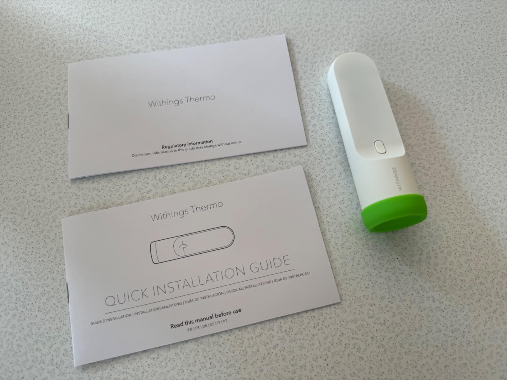 WITHINGS BeamO - Contactless Smart Digital Thermometer, MultiScan Device, ECG Monitor, Digital Stethoscope, Children & Adults, Multi-User, Family Care customer photo 1