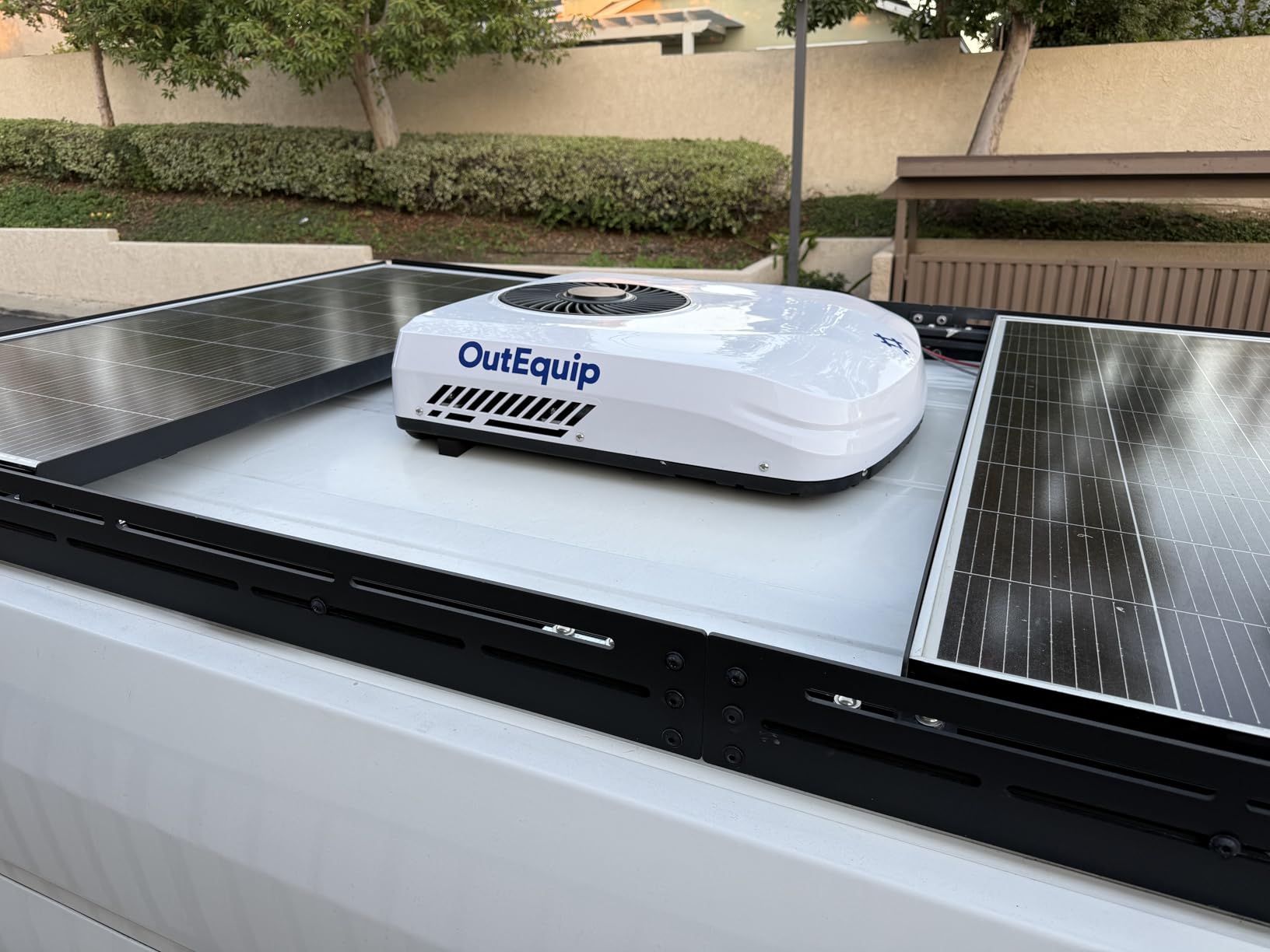 RV Air Conditioner, 12V 10000 BTU Rooftop Air Conditioner for RVs, Trucks, Vans, Campers, Tractor, Low Profile Quiet AC Unit, Battery Powered, OutEquipPro 12V AC customer photo 1