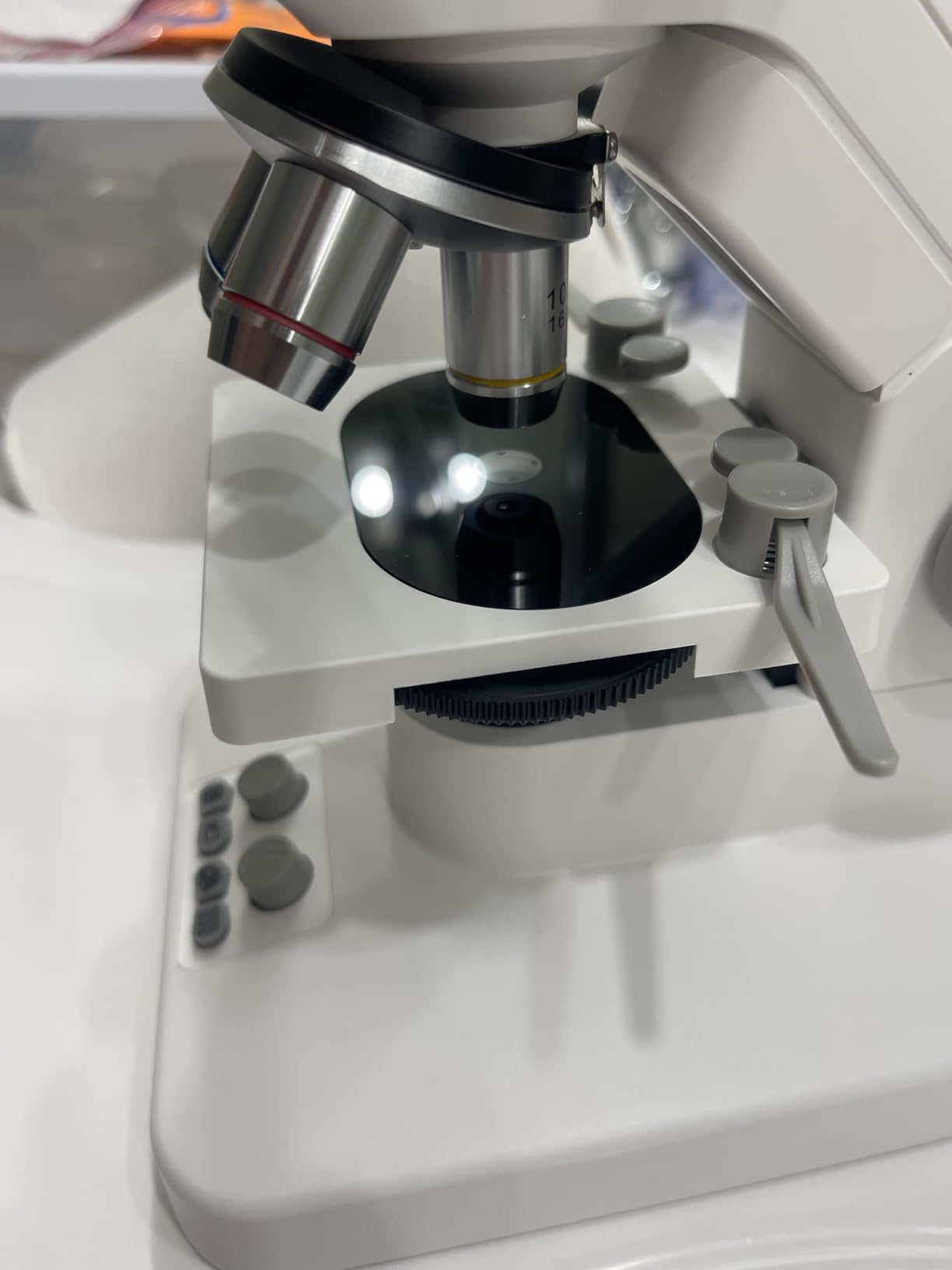 TOMLOV DM301 Pro Microscope for Kids Adults Students, Digital Microscope with 7