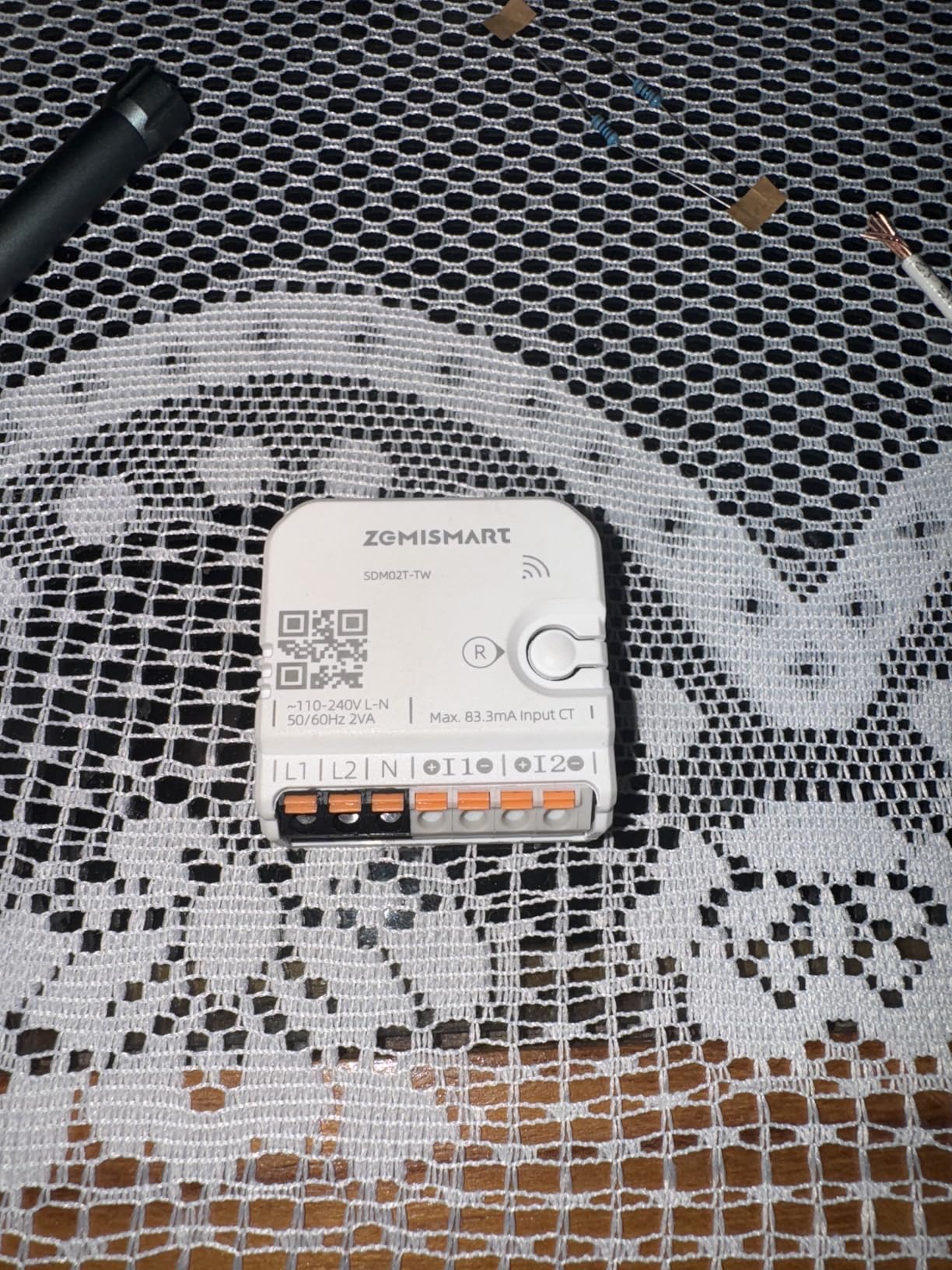 Smart Home Energy Monitor with 2 x 120A CTs, Live Electricity Usage Tracking, Bi-Directional Power Tracking, Supports Single-Phase 3-Wire System, 2.4GHz Wi-Fi (WiFi Version) customer photo 2