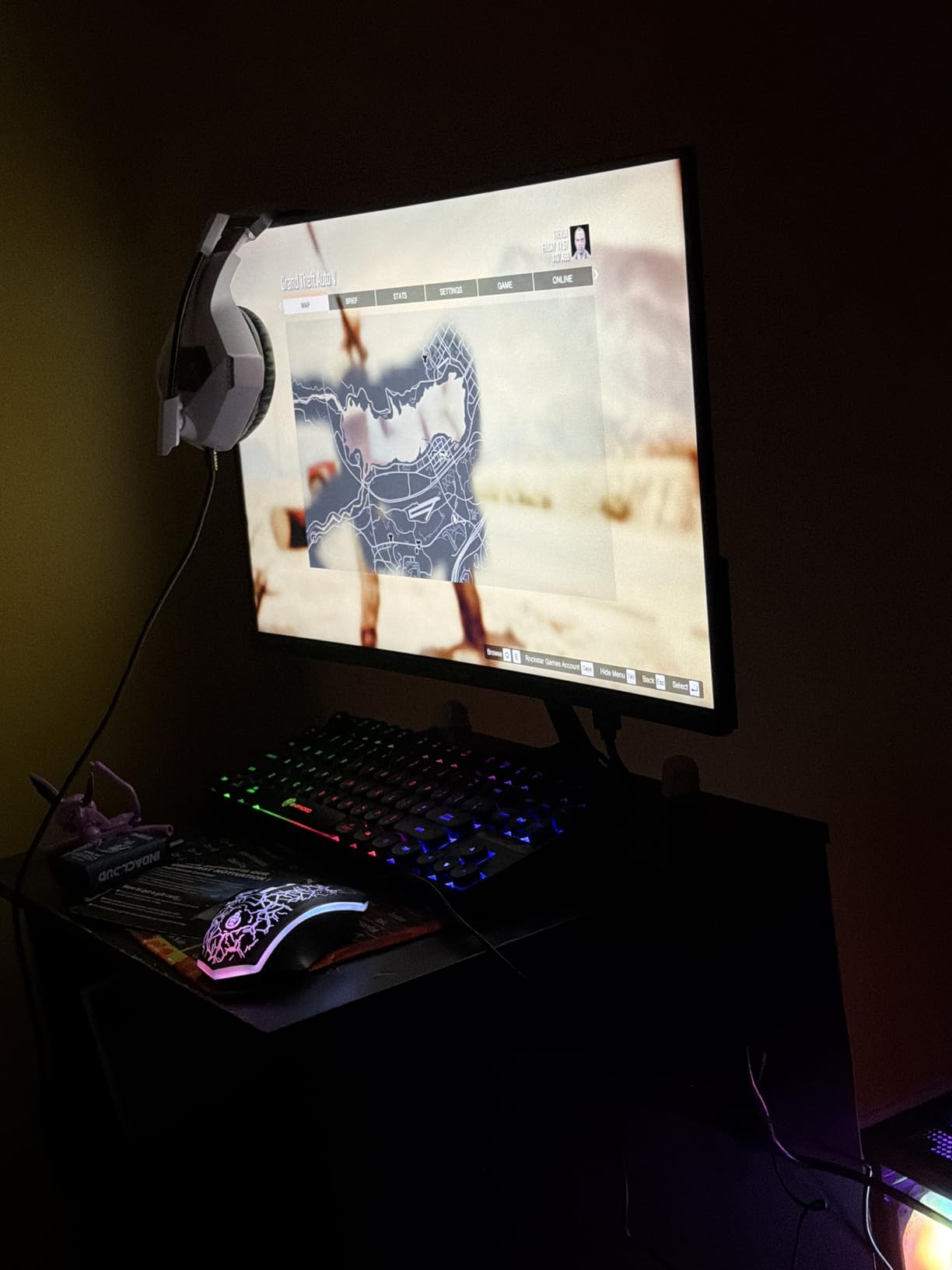 Prebuilt Gaming PC Desktop Computer,Intel Core i5 Desktop,Operating at A Frequency of 3.2-3.6 GHz,RX550 Graphics Card with 4GB GDDR5 Video Memory,16GB RAM, 512GB NVME SSD,WiFi5,RGB Fan x4 Windows 11 customer photo 1