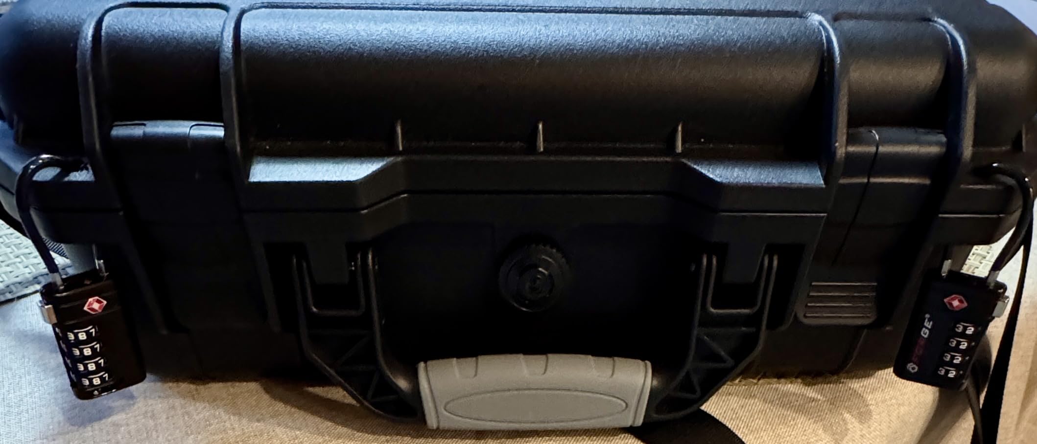 Forge TSA Approved Luggage Locks 4 Digit Combination TSA Travel Locks with TSA008, Open Alert Indicator, Zinc Alloy Body for Luggage, Suitcase, Backpack, and More. Black 2 Locks customer photo 2