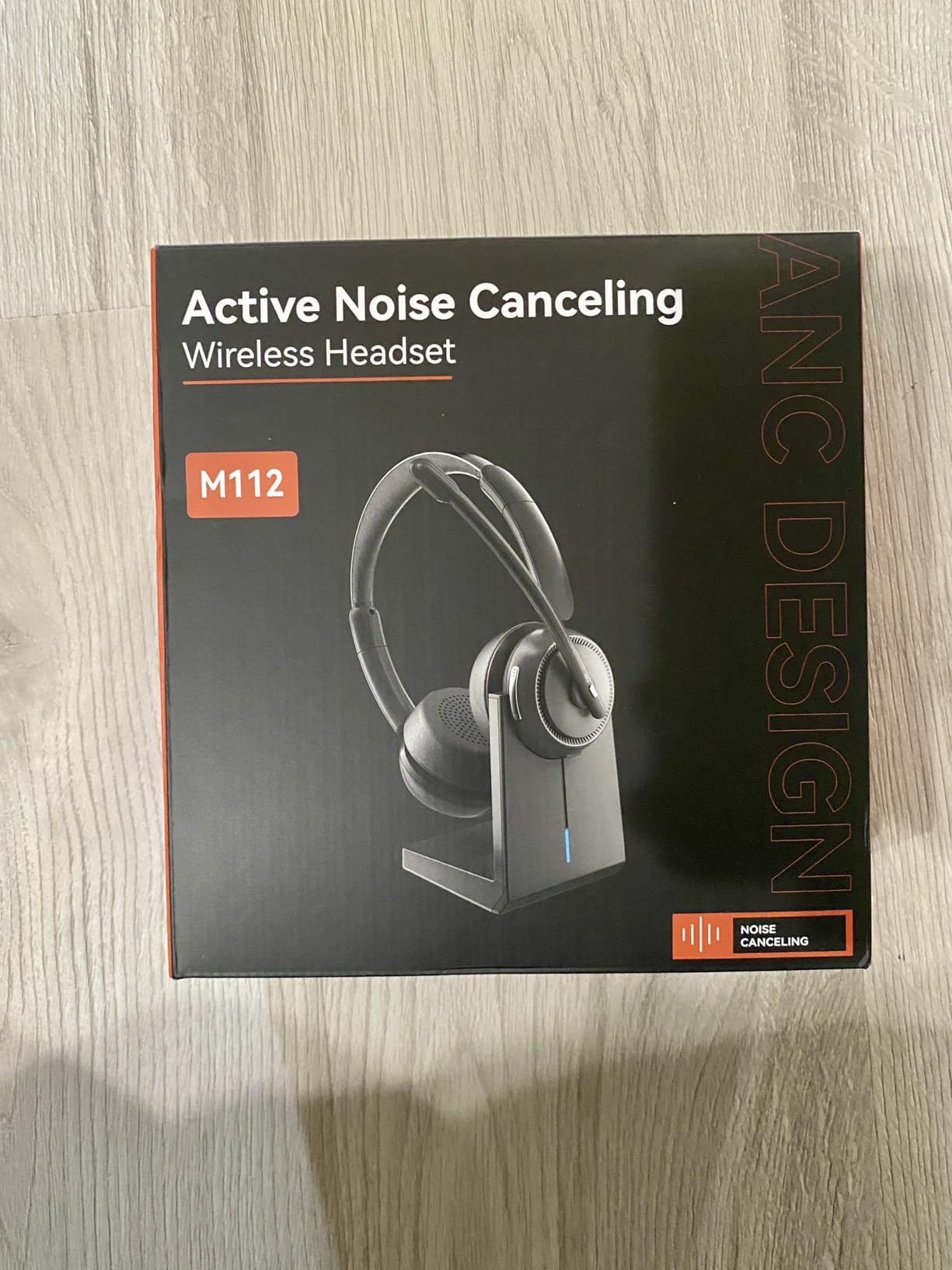 Upgrade ANC & ENC Headset with Microphone for PC, Wireless Headset with Mic for Work(Flip-to-Mute & USB Dongle), Bluetooth 5.4 Noise Cancelling Headphones with Mic for Call Center/Home/Computer/Phones customer photo 2