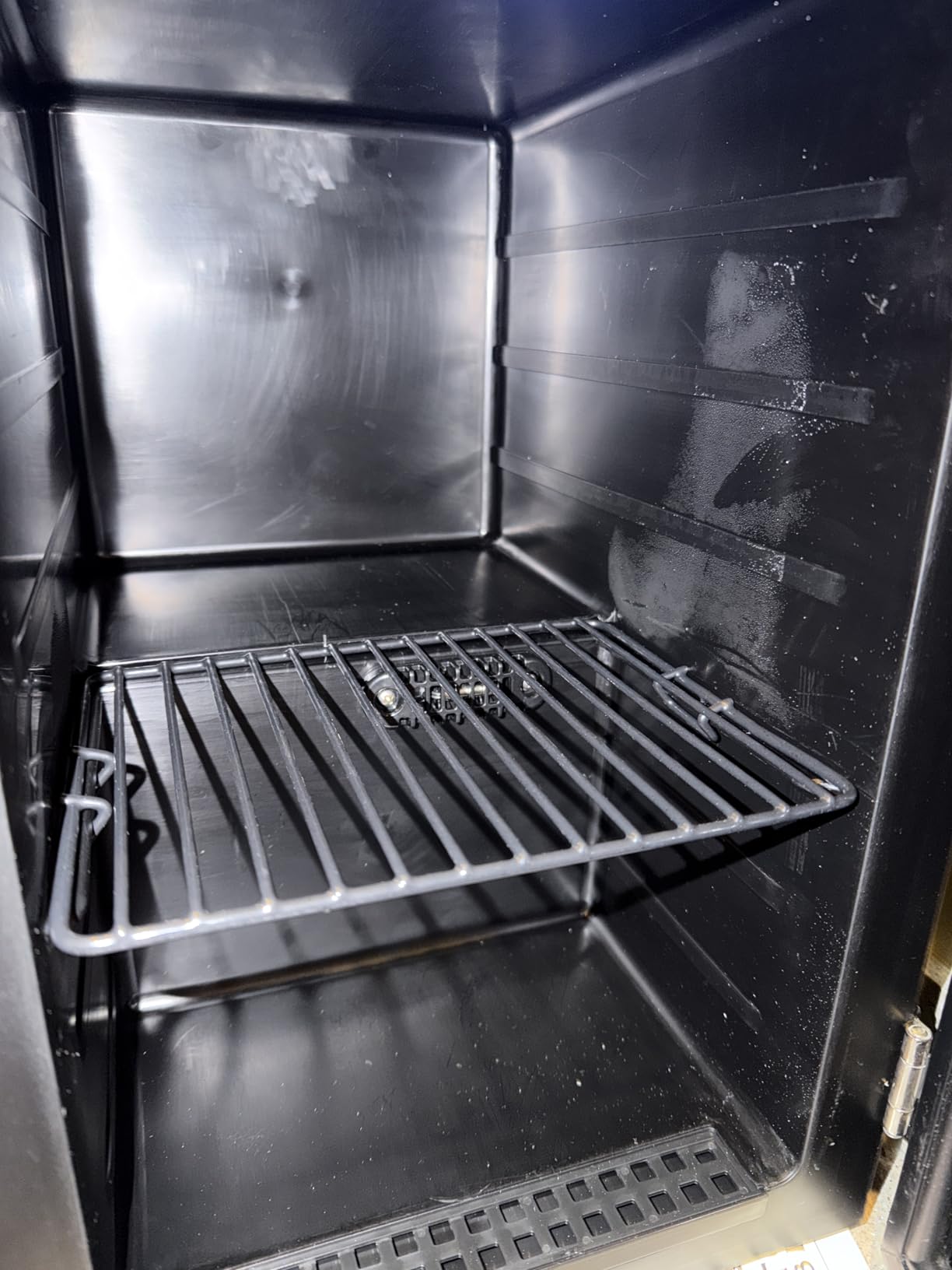 Antarctic Star 0.6Cu. Ft. Freestanding Counter-top Wine Cellar Mini Fridge, 4-Bottle Red Wine Beverage Refrigerator, Quiet, Portable, LED Light and Display, 40-61 ℉, Black customer photo 2