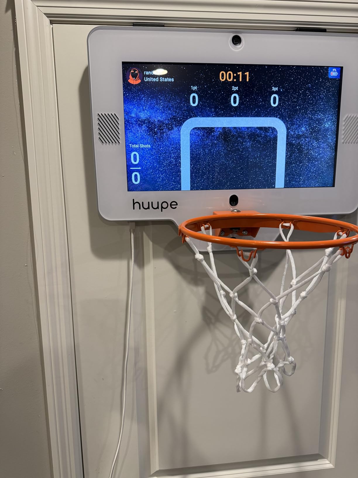 huupe mini - The World's First Smart Mini Basketball Hoop Game Console - The Ultimate Gift for Families for Indoor Gameplay and Interactive Fun customer photo 2