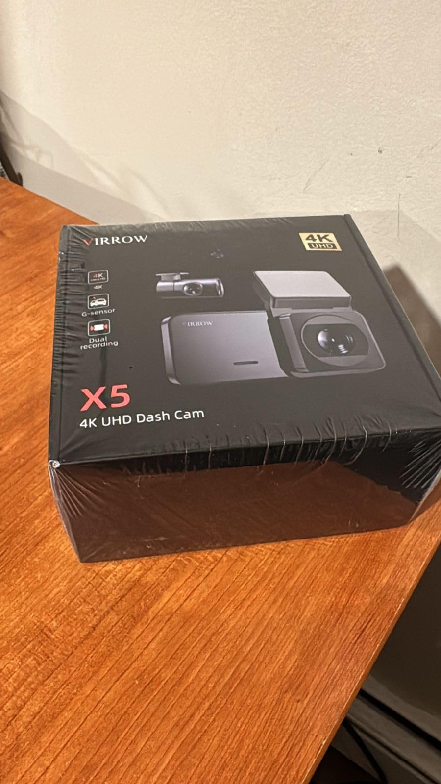 Dash Cam Front and Rear: 4K+2.5K Dash Camera for Cars with Touch Screen 3.39