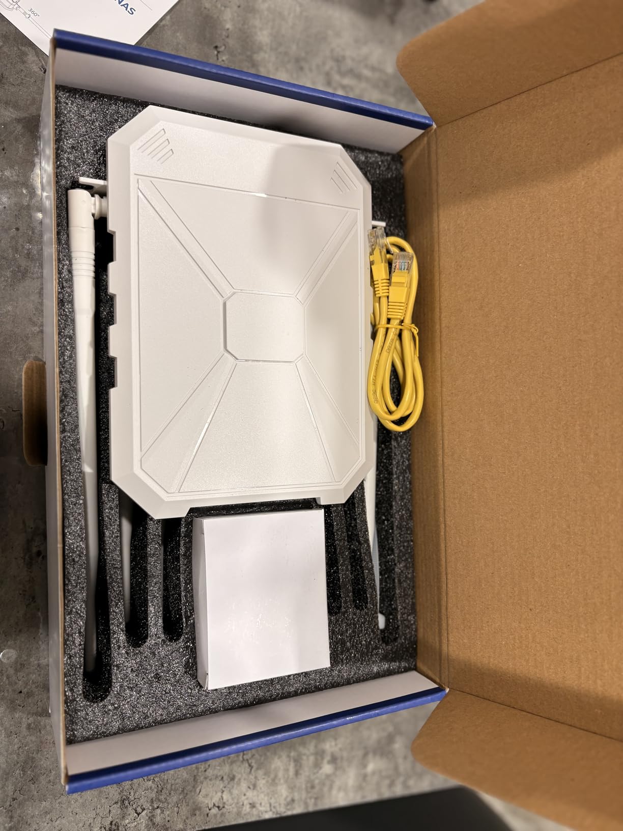 AX1800 Outdoor WiFi 6 Extender, High Power Outdoor WiFi Extender Signal Booster, Long Range Outdoor WiFi Access Point, IP67 Weatherproof, PoE Power Supply, for Starlink, Cameras, Patio, Camping,RV customer photo 2