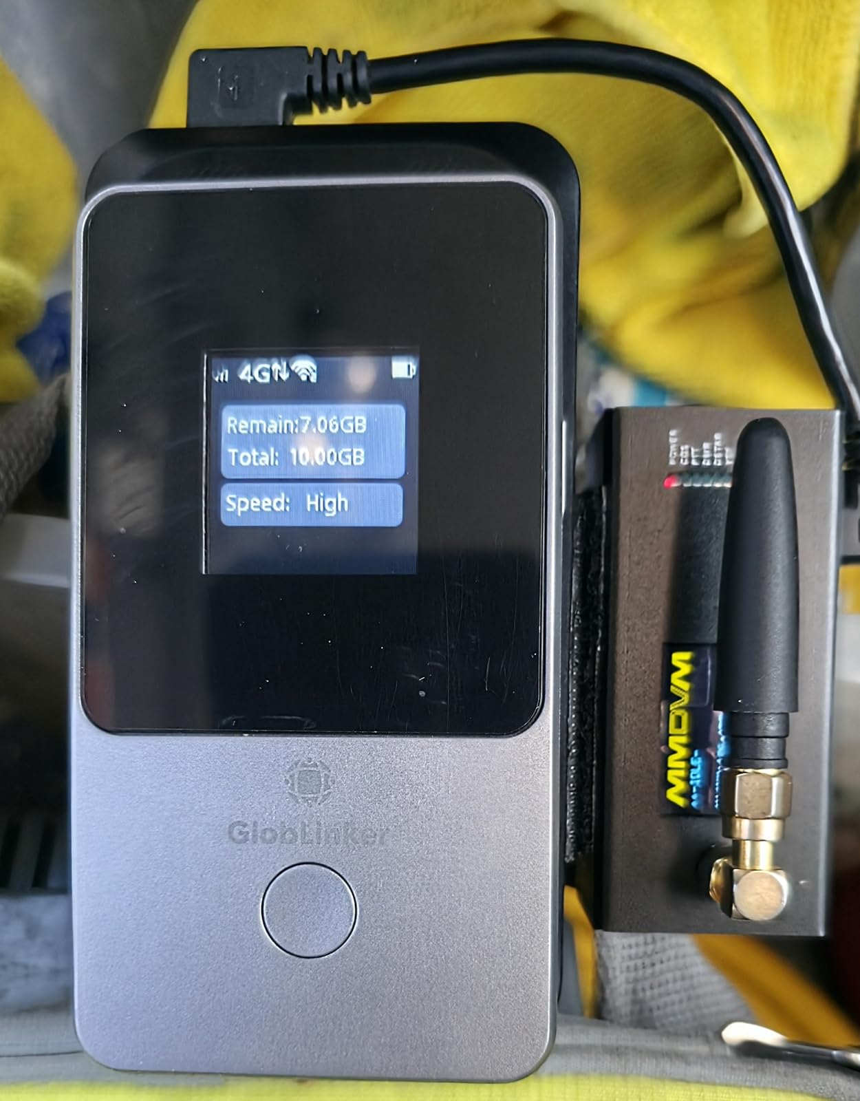 Cloud Portable WiFi Hotspot for Travel | 4G LTE Mobile Internet (USA &130+ Countries) | No SIM | Prepaid Data Multi-Carrier | Connects 8 Devices | with 10GB USA Data customer photo 2