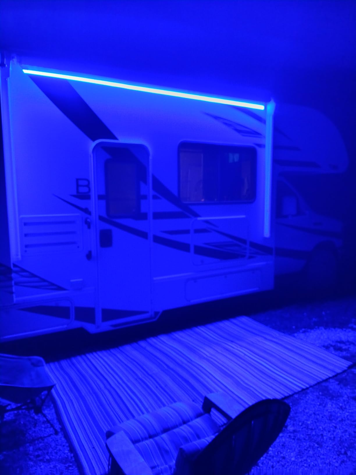 RV Awning Lights 20FT, Camper Awning Lights for RV Canopy Exterior, IP67 12V White COB Waterproof Underglow Led Light kit for Motorhome, Travel Party, Trailers, Food Trucks customer photo 1