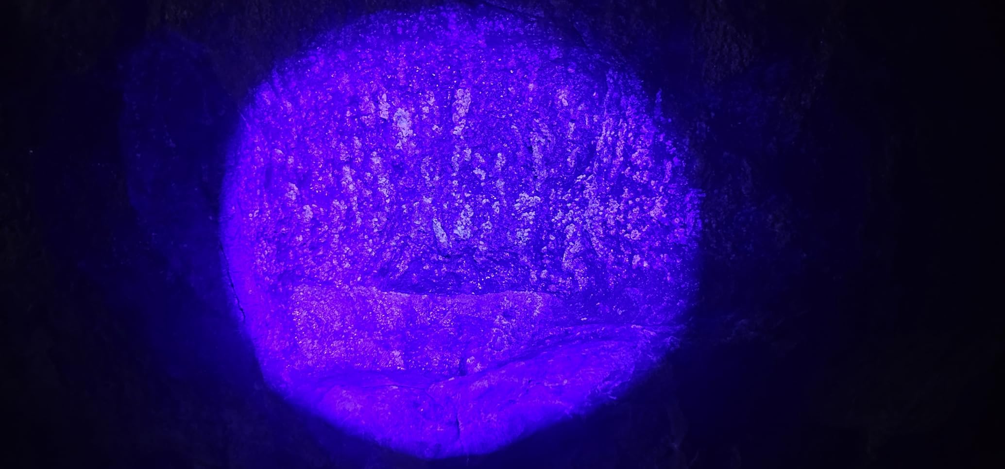 AdamStar UV&High Lumens Flashlight Rechargeable, 2-in-1 Powerful Blacklight LED Flashlight Tactical 6 Modes Super Bright Waterproof Zoomable Detector for Pet Urine Curing Resin Camping customer photo 2