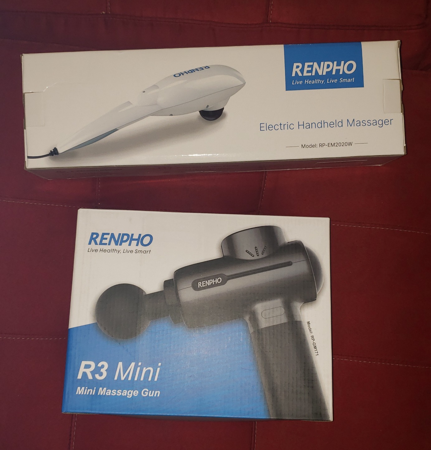 RENPHO Active+ Percussion Massage Gun - 5 Adjustable Speeds for Back, Neck, Muscle Recovery - App Controlled Guided Courses, with Carry Case for Professional Athlete, Gym and Travel,Black customer photo 2