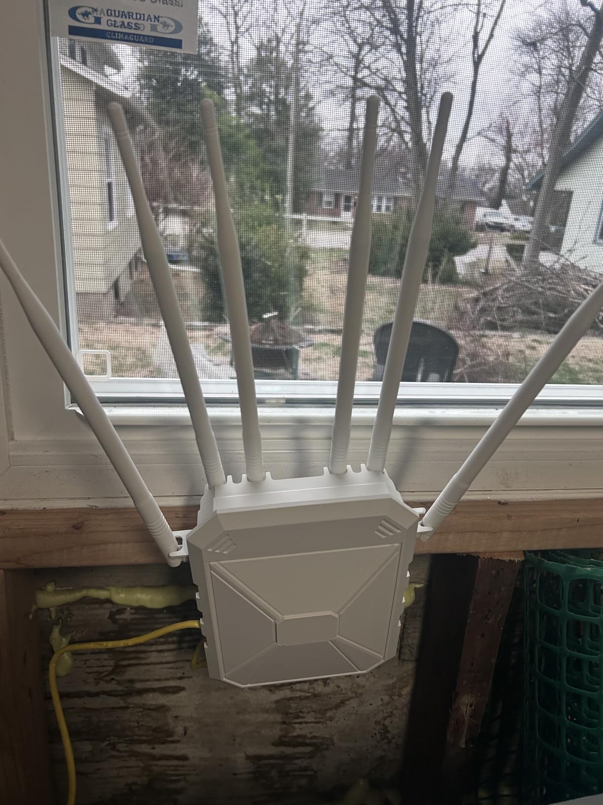 AX3000 WiFi Extender Signal Booster Outdoor WiFi 6 Extender, Wireless Gigabit Access Point Outdoor, IP67 Weatherproof, PoE Power Supply, for Starlink, Camera, Garage, Farm, Yard, RV, Campsite customer photo 1