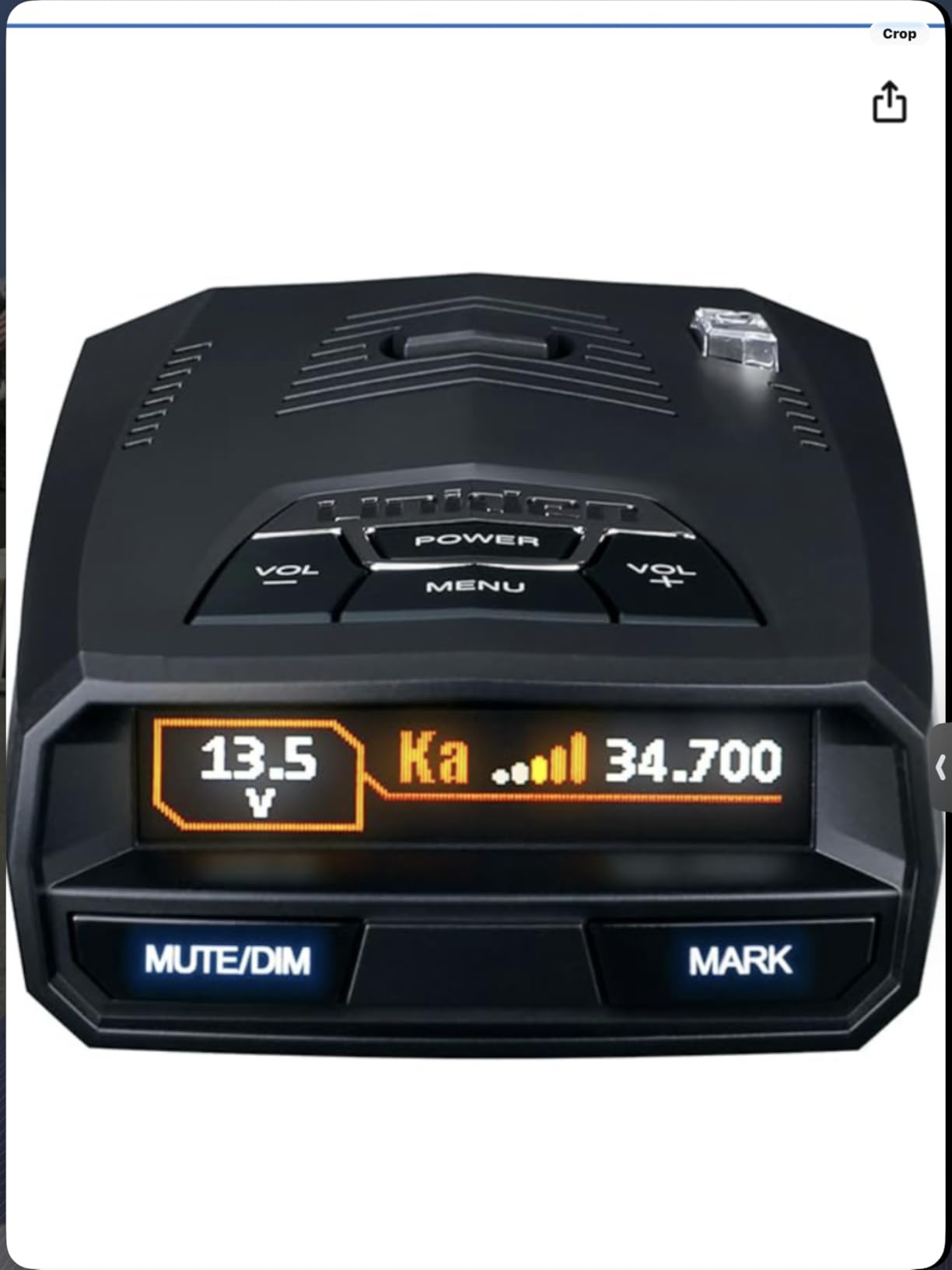 Uniden R4W (New Model) Extreme Long-Range Laser/Radar Detector, Record Shattering Performance, 360° Awareness, Built-in GPS, Wi-Fi, Bluetooth, Voice Alerts, Red Light & Speed Cameras, R/TACH App customer photo 1