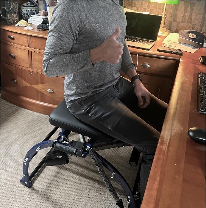 Moxxi Pilates Chair, Exercise Chair with Resistance Bands, Workout Equipment for Home Gym, Up to 250 lb Weight Capacity customer photo 2