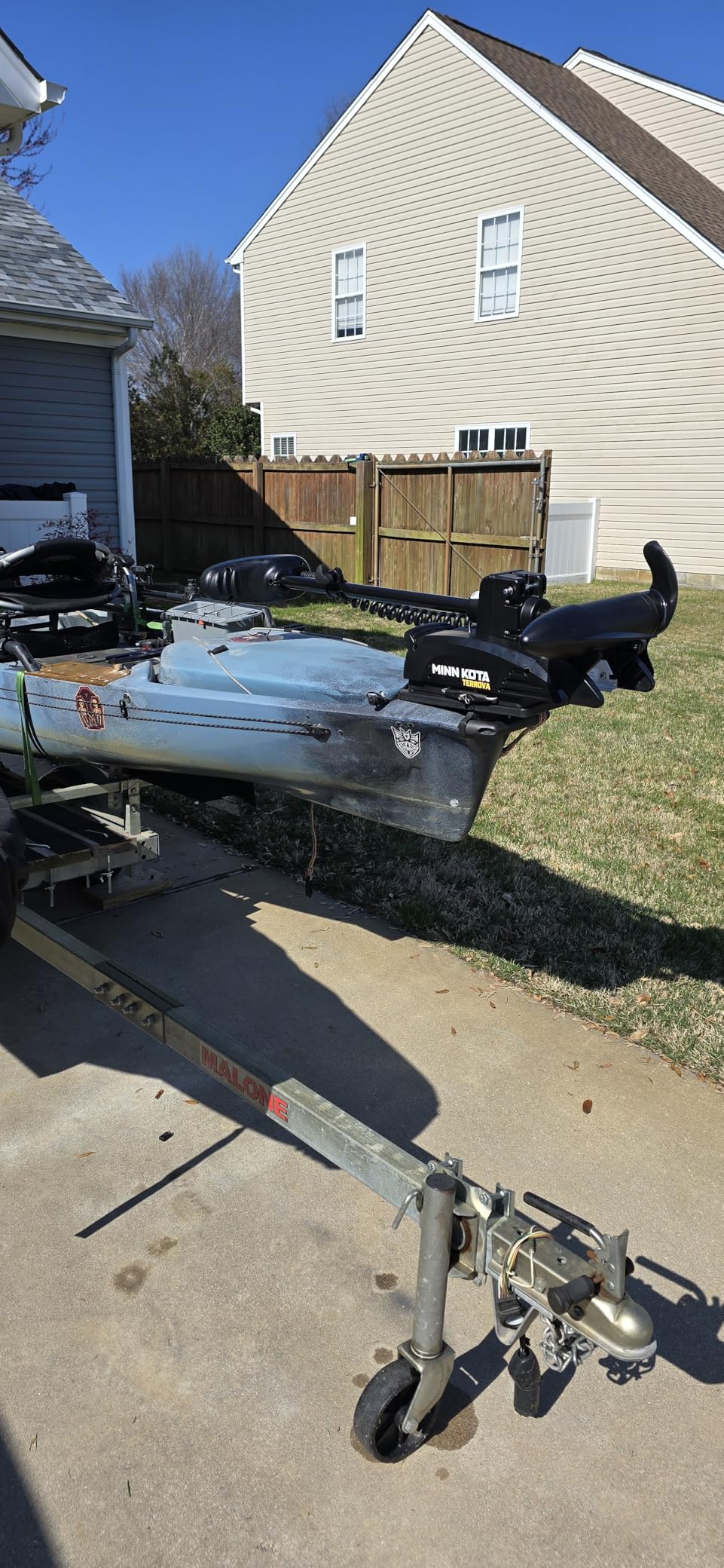 Minn Kota Kayak Terrova Bow-Mount Electric Trolling Motor with GPS - 55 Lb. Thrust, 36 in. Shaft, Freshwater customer photo 1