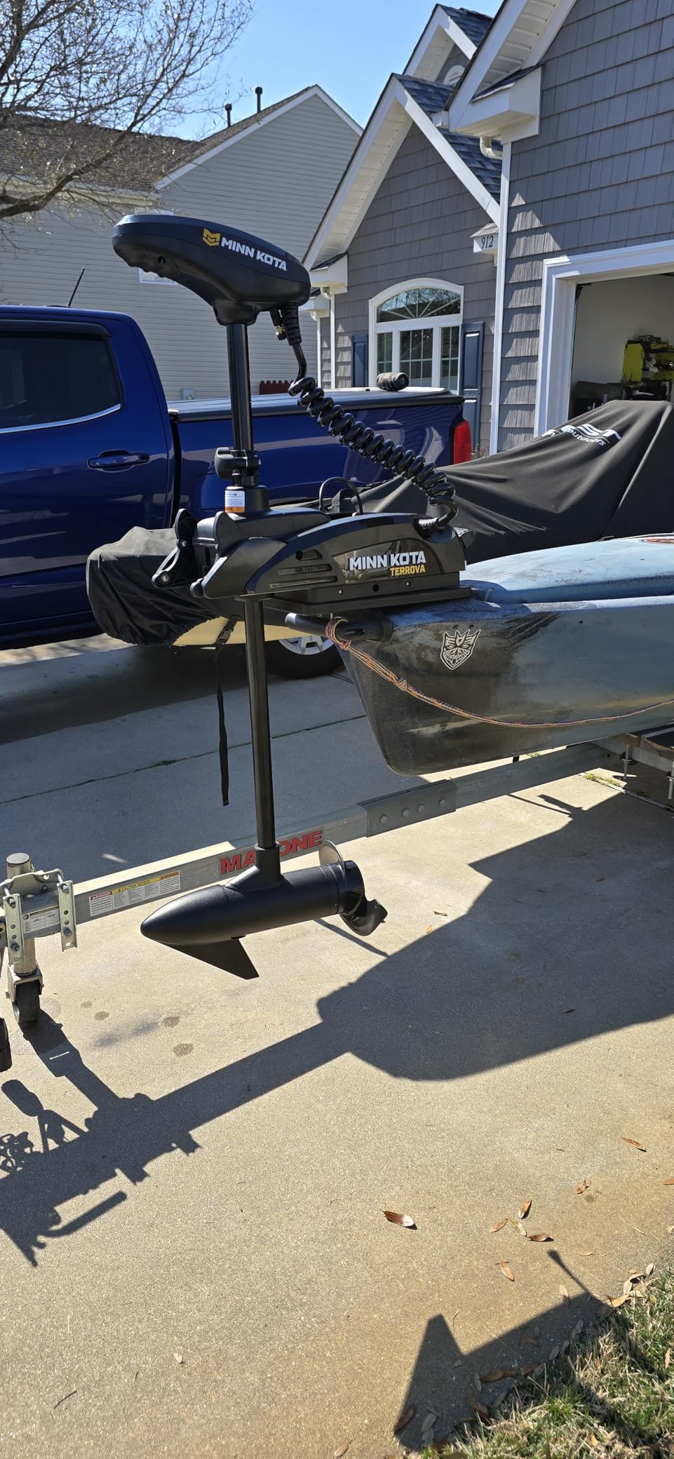 Minn Kota Kayak Terrova Bow-Mount Electric Trolling Motor with GPS - 55 Lb. Thrust, 36 in. Shaft, Freshwater customer photo 2