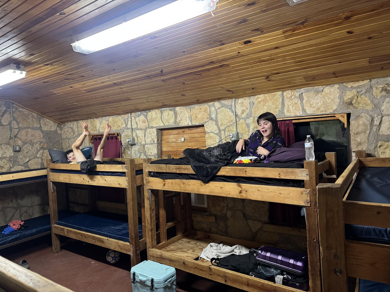 Camping Fan Rechargeable, 20000mAh Battery Powered Portable Fan with LED Light & Hook, 4-Speed 270 Adjustable, Camping Essentials for Tent, Travel, Car, Outdoor, Indoor, BBQ, Fishing, Jobsite customer photo 2