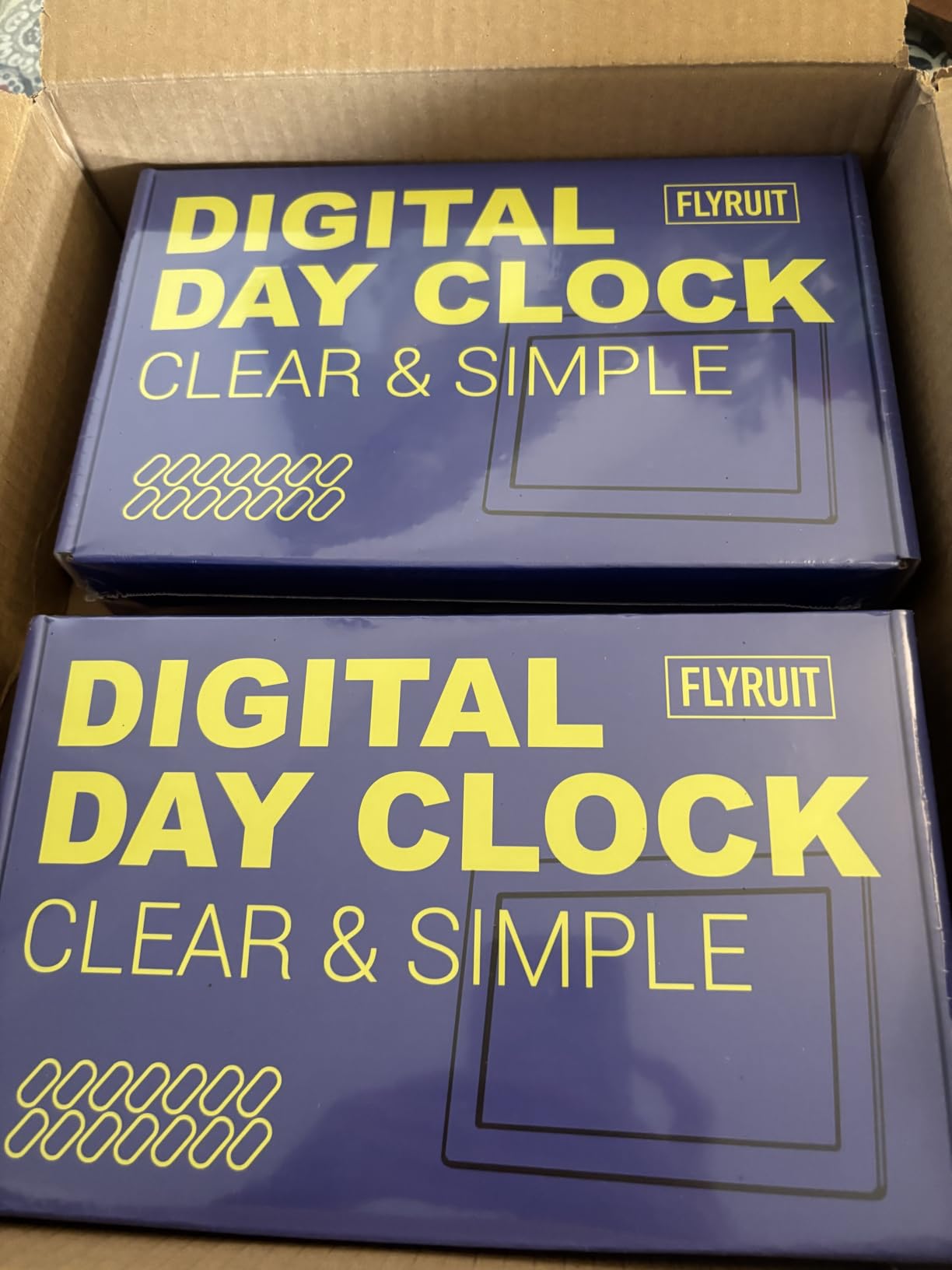 7'' Dementia Clock For Seniors, Large Display Digital Clock With Date, Time, Day Of Week for Elderly, Memory Loss, Alzheimer, 1024*600P HD, 10 Reminders & 6 Alarms, Auto Dimming & DST, Remote Control customer photo 2