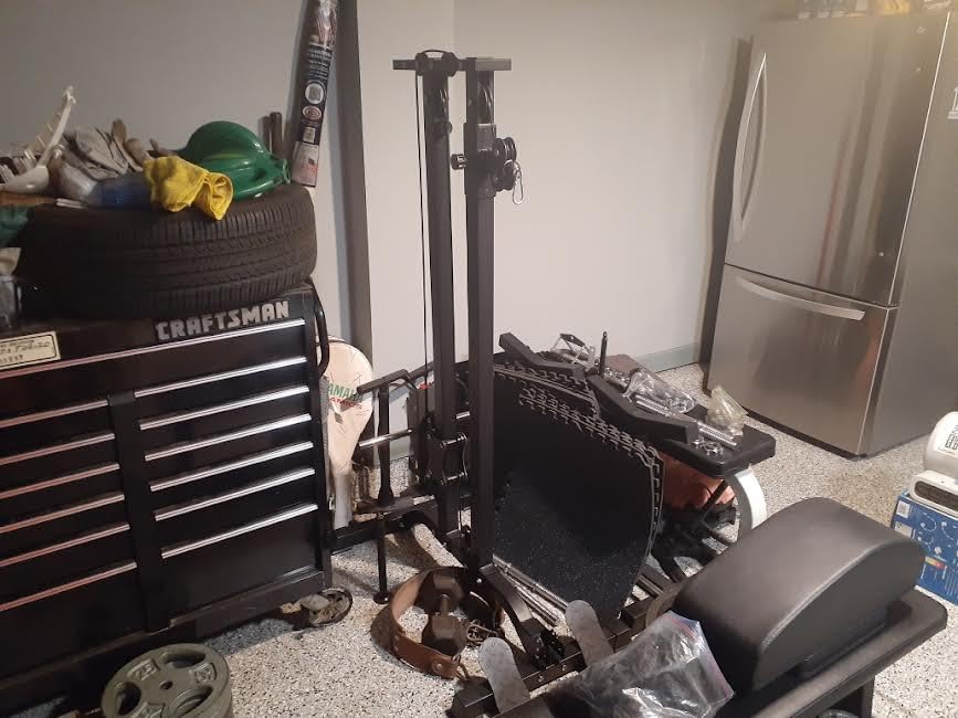 TOUSAINS Cable Machine Home Gym CR63, 330 Lbs Plates Loaded Cable Crossover Machine, 2 in 1 Functional Trainer with Rowing Machine, Space Saving Design for Home Gym customer photo 1