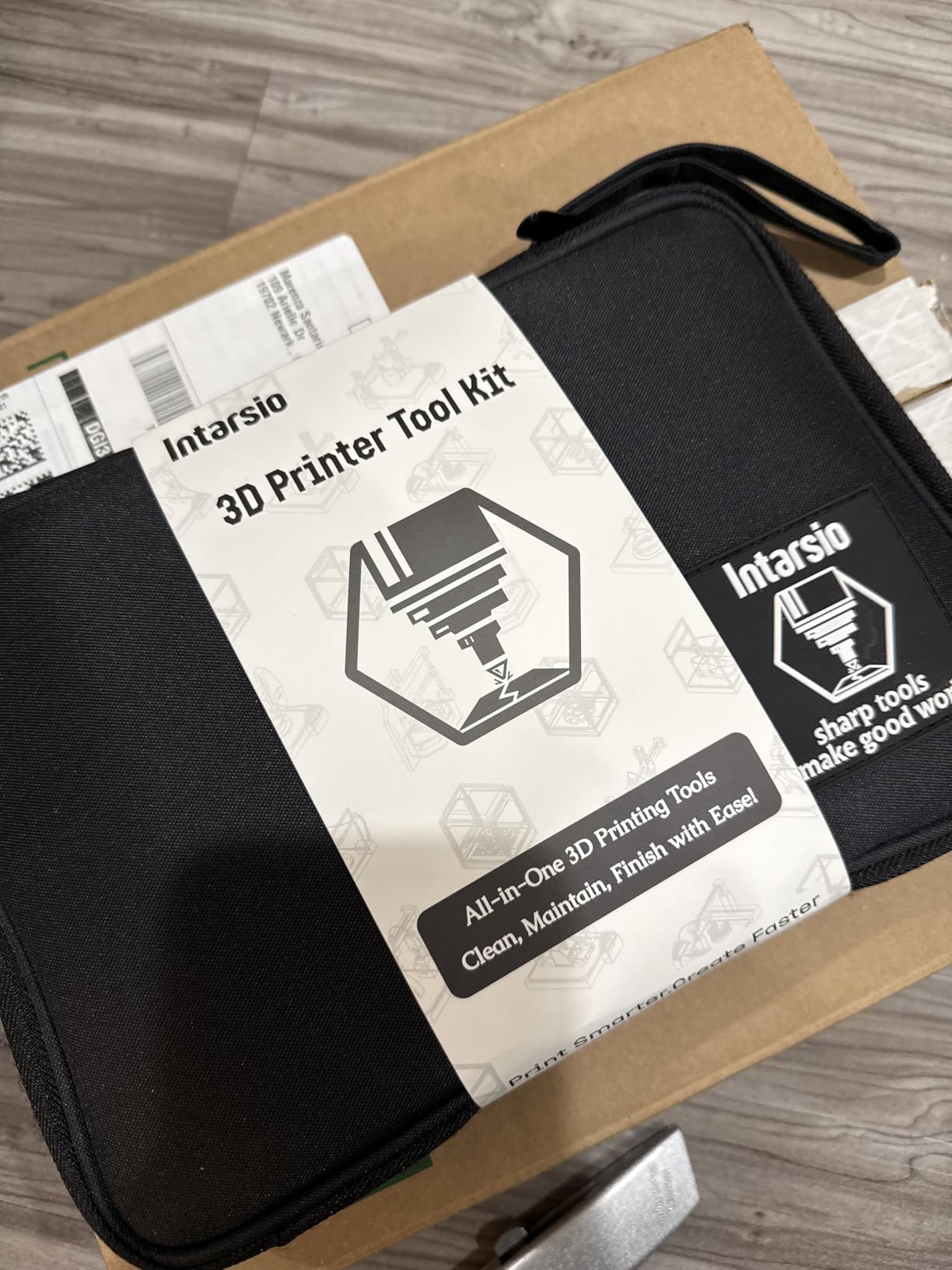 3D Printer Tools Kit, 34pcs 3D Printer Accessories for All FDM/SLA Printers Includes Nozzle Cleaning Tools, Removal Scrapers, Finishing Tools, 5 Types of Files,Brushes, Wire Cutter, Engraving Knife customer photo 1