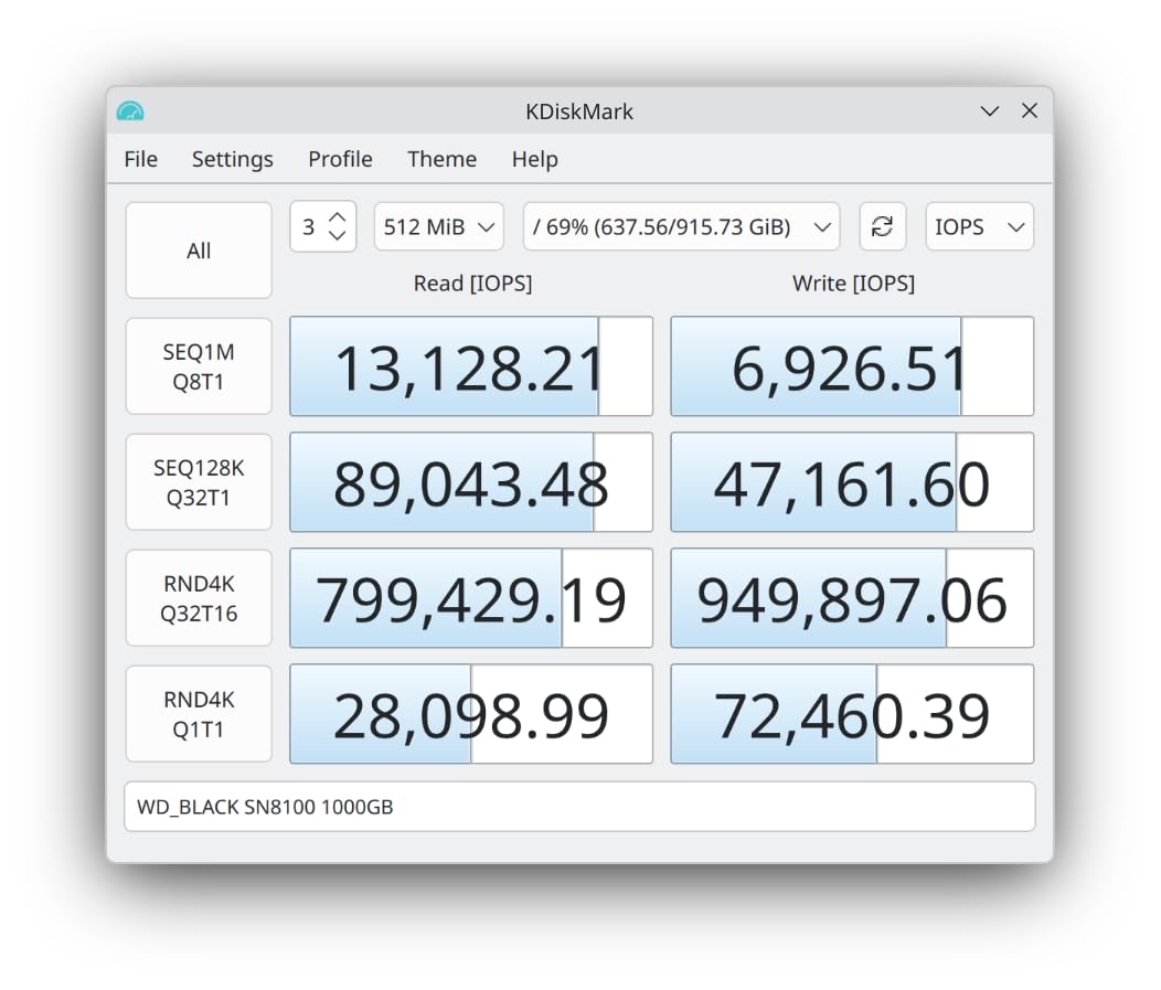 WD_Black SN8100 2TB NVMe SSD - PCIe 5.0x4, M.2 2280, Up to 14,900MB/s Read Speed, up to 11,000MB/s Write Speed, Best for AI Applications, Gaming, and Video Editing - WDS200T1X0M customer photo 1