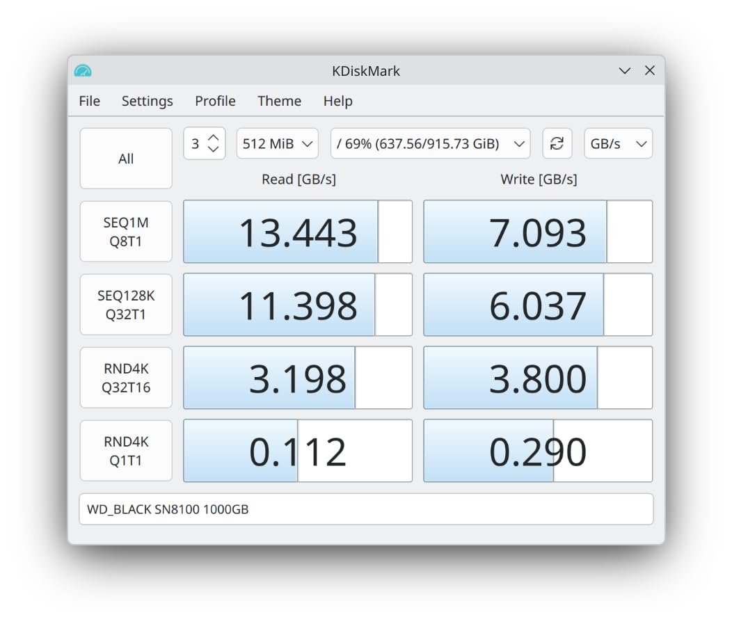 WD_BLACK SN8100 1TB NVMe SSD - PCIe 5.0x4, M.2 2280, Up to 14,900MB/s Read Speed, up to 11,000MB/s Write Speed, Best for AI Applications, Gaming, and Video Editing - WDS100T1X0M customer photo 2