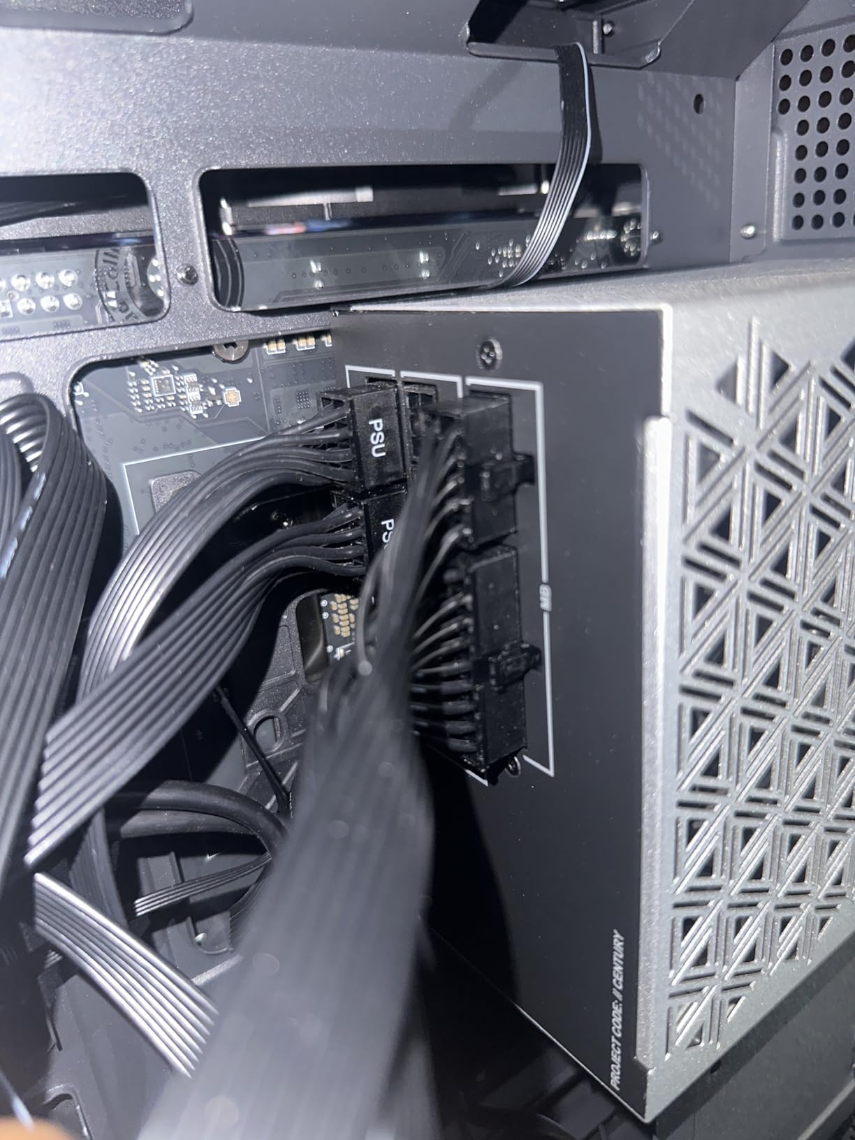 MONTECH Century II - 850W High-End ATX Gaming Power Supply - 80 Plus Gold & Cybenetics Platinum - Fully Modular - ATX 3.1 & PCIe 5.1 Ready with 12V-2x6 Cable - 10 Years Warranty customer photo 2