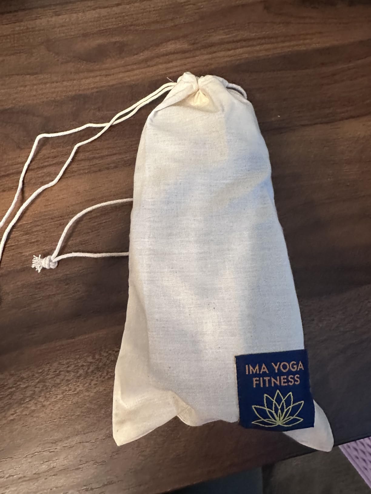 Adaptive Yoga Strap, Stretching Strap, 2 Inches Wide, 100% Naturally Soft Cotton, Steel D-Rings, Includes Natural Cotton Drawstring Storage Pouch and Instructional E-Book customer photo 2